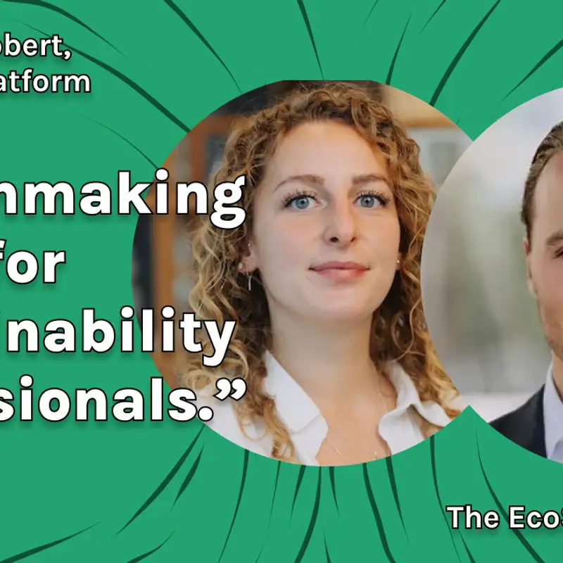 S3 #3 'Matchmaking for Sustainability Professionals', with Anje & Robert from Dazzle