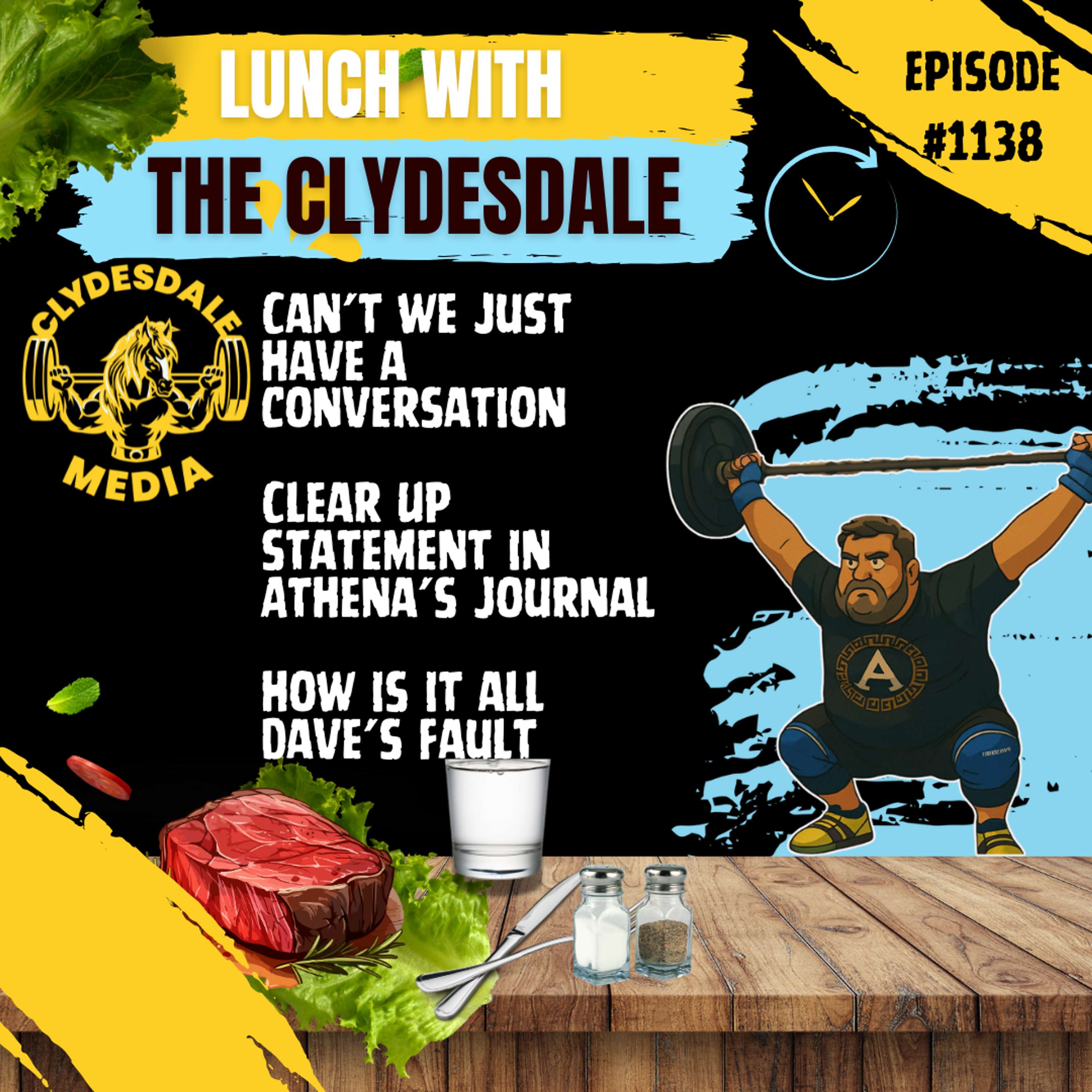 Lunch with the Clydesdale - Adult Conversations