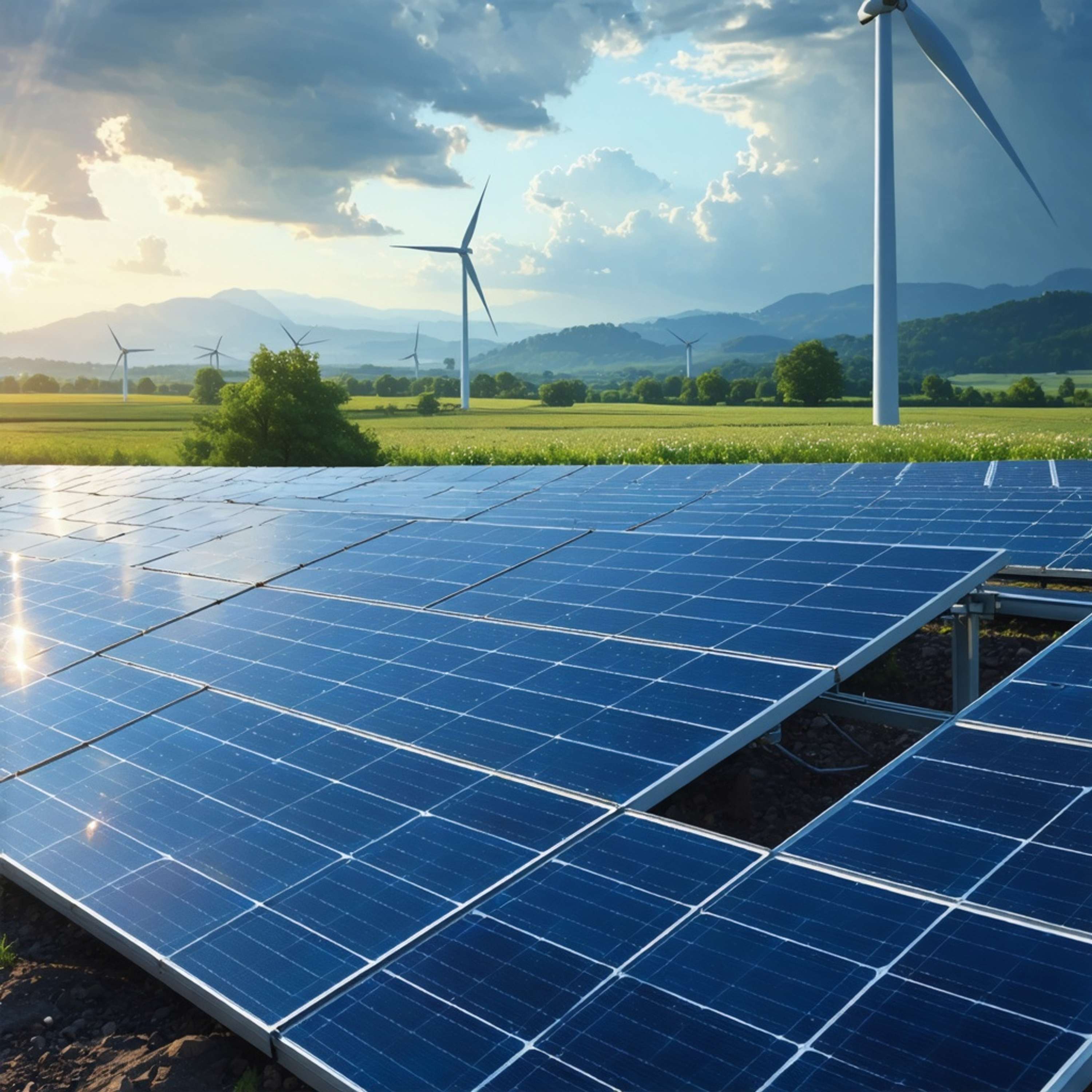 Renewable Energy Financing for Solar and Wind Projects