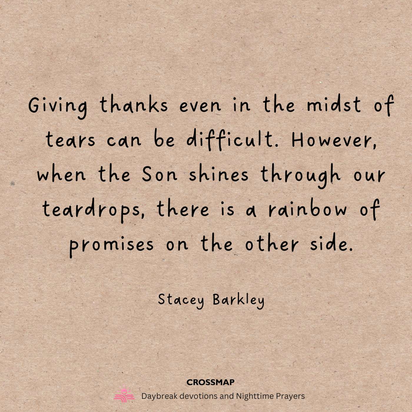 Giving Thanks in All Things