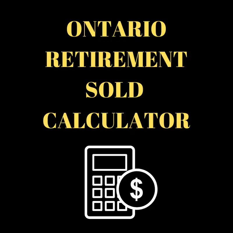 Ontario Retirement Sold Calculator