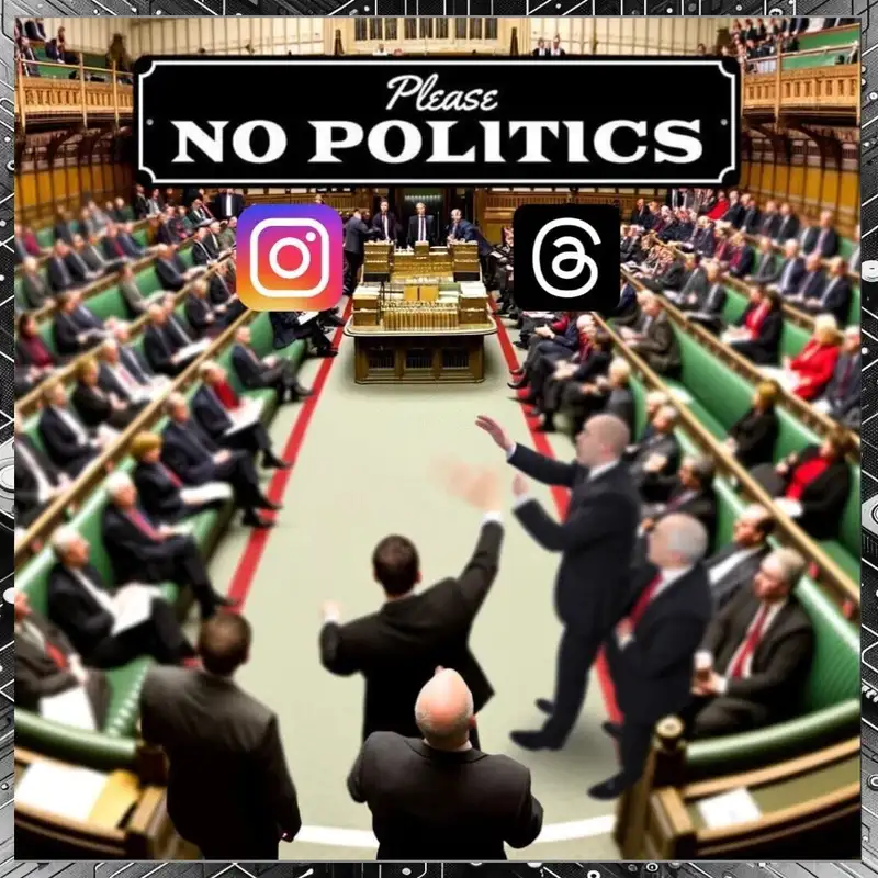 Weniger Politik auf Threads & Instagram - Gut so!