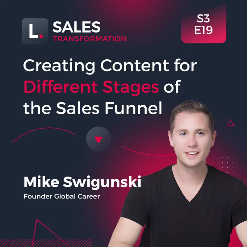 693 - Creating Content for Different Stages of the Sales Funnel, with Mike Swigunski