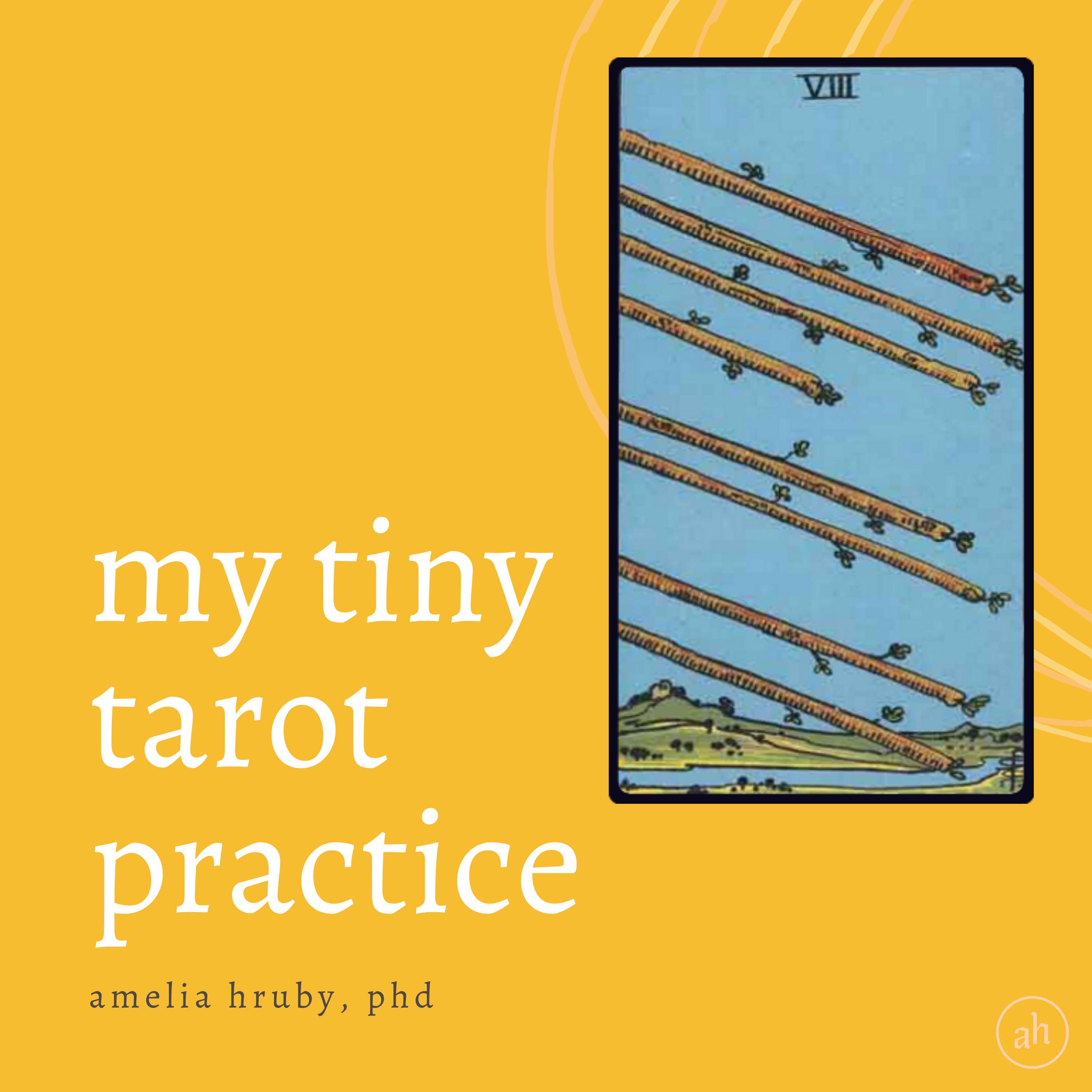 my tiny tarot practice