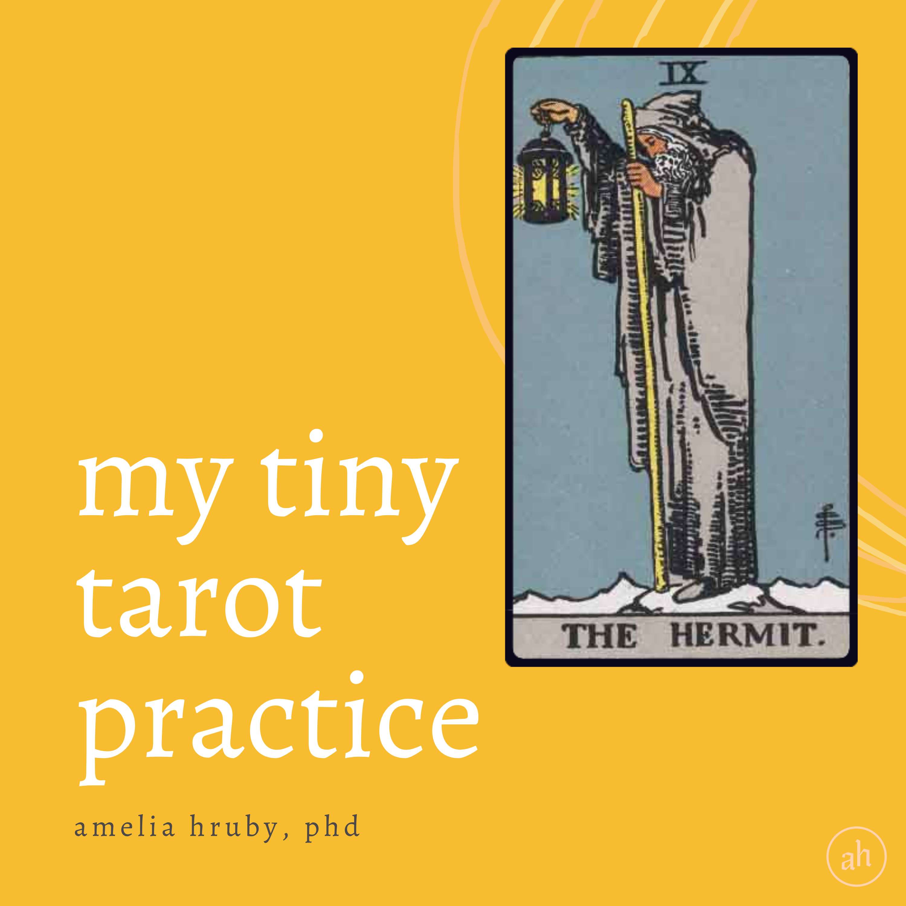 my tiny tarot practice