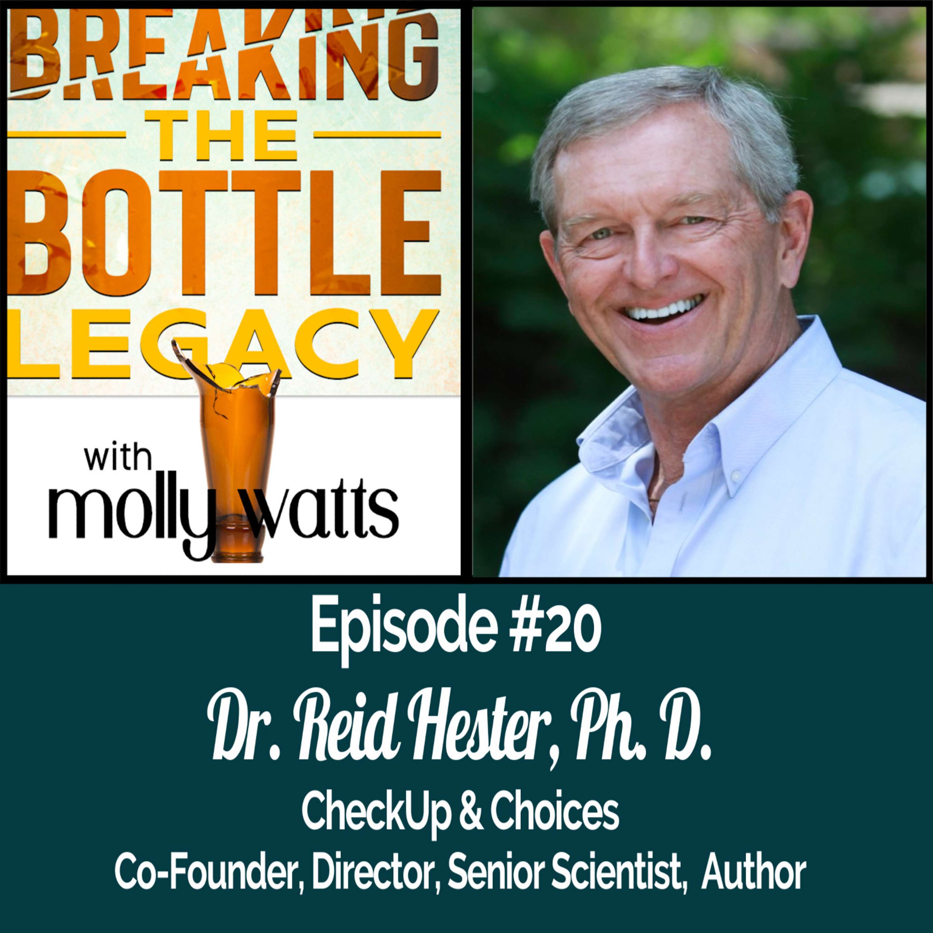 cover of episode Check Up & Choices with Director Dr. Reid Hester, Ph.D