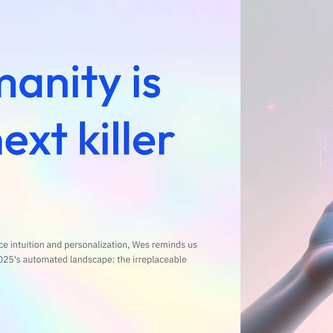 The Sales Whisperer® on AI, Automation, and the Future of Selling: A Conversation with Wes Schaeffer