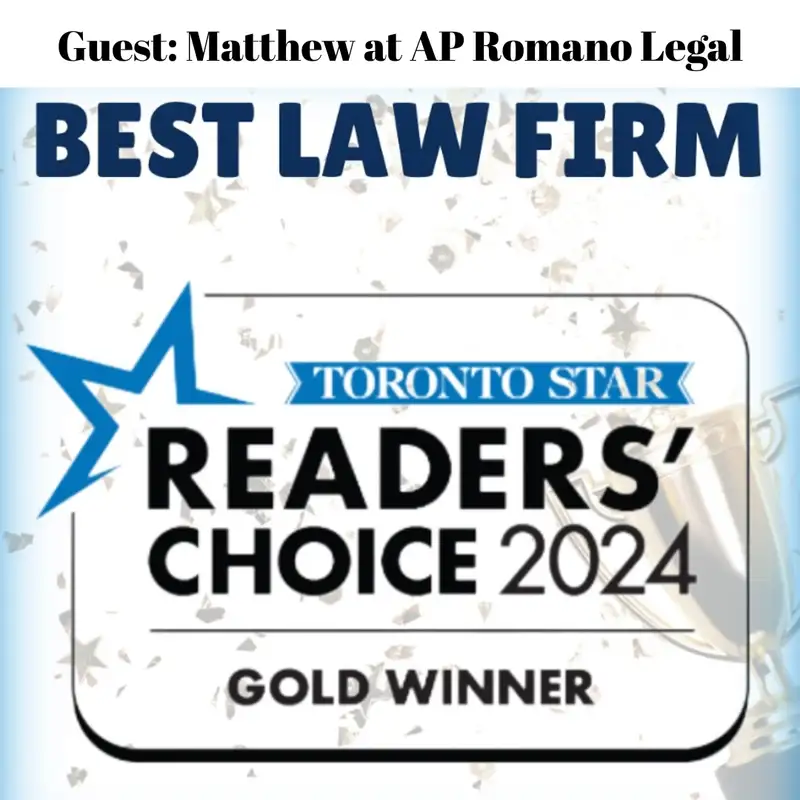Join me for a sit down with one of Toronto GTA's top real estate lawyers