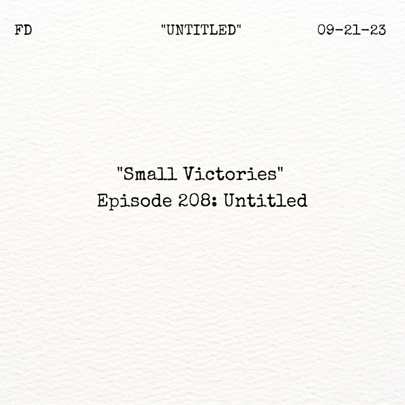 208: Untitled 208: Untitled