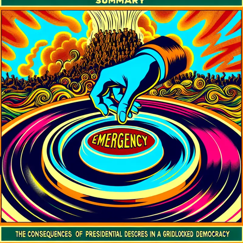 Emergency Powers Unleashed The Consequences of Presidential Decrees in a Gridlocked Democracy