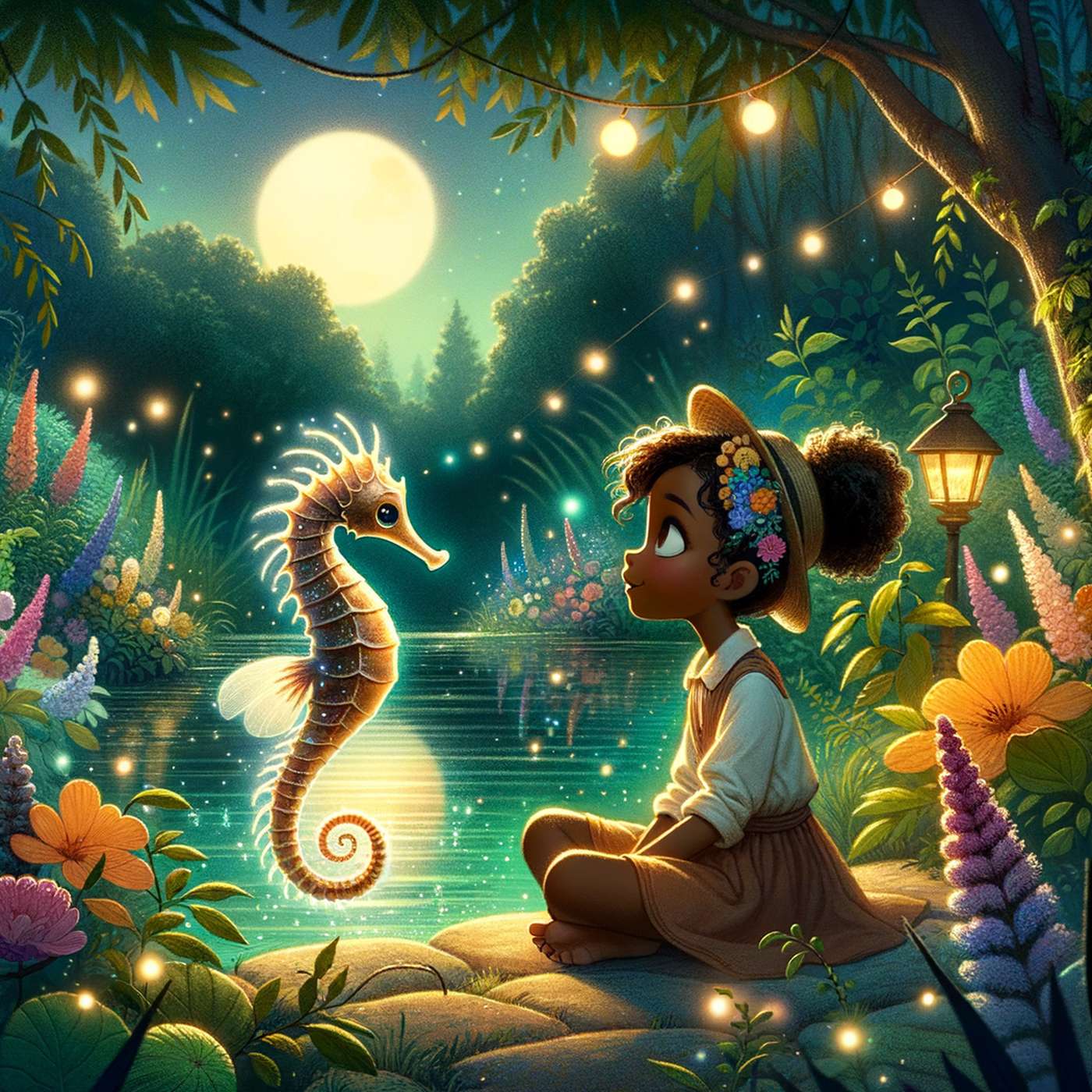 The Seahorse's Secret Garden