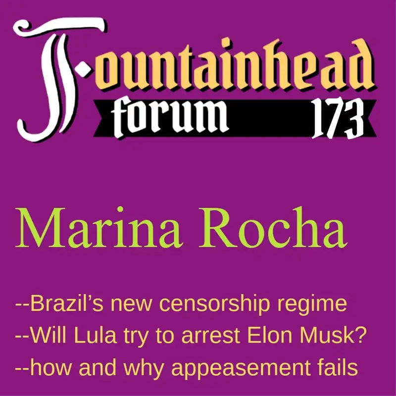 FF-173: Marina Rocha on censorship in Brazil