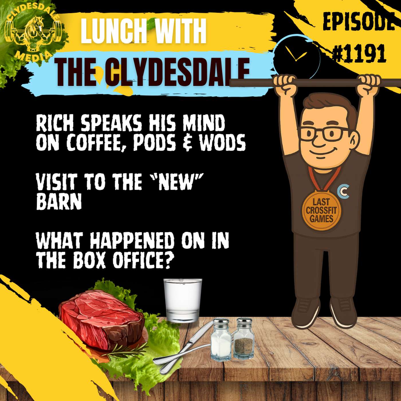 Lunch with the Clydesdale - Rich Said What???