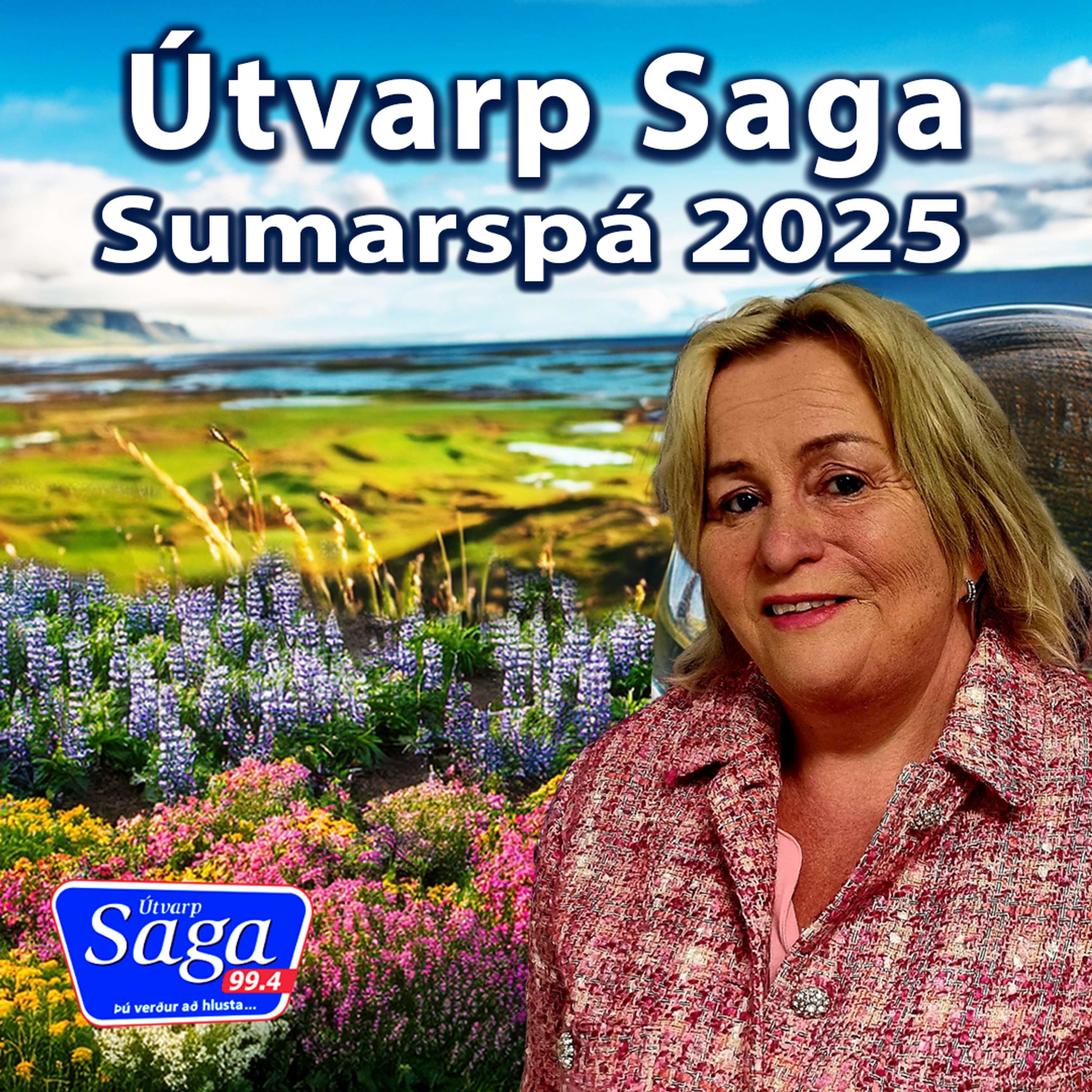 Guðrún Kristín Ívarsdóttir Miðill ræðir við Arnþrúði Karlsdóttur
