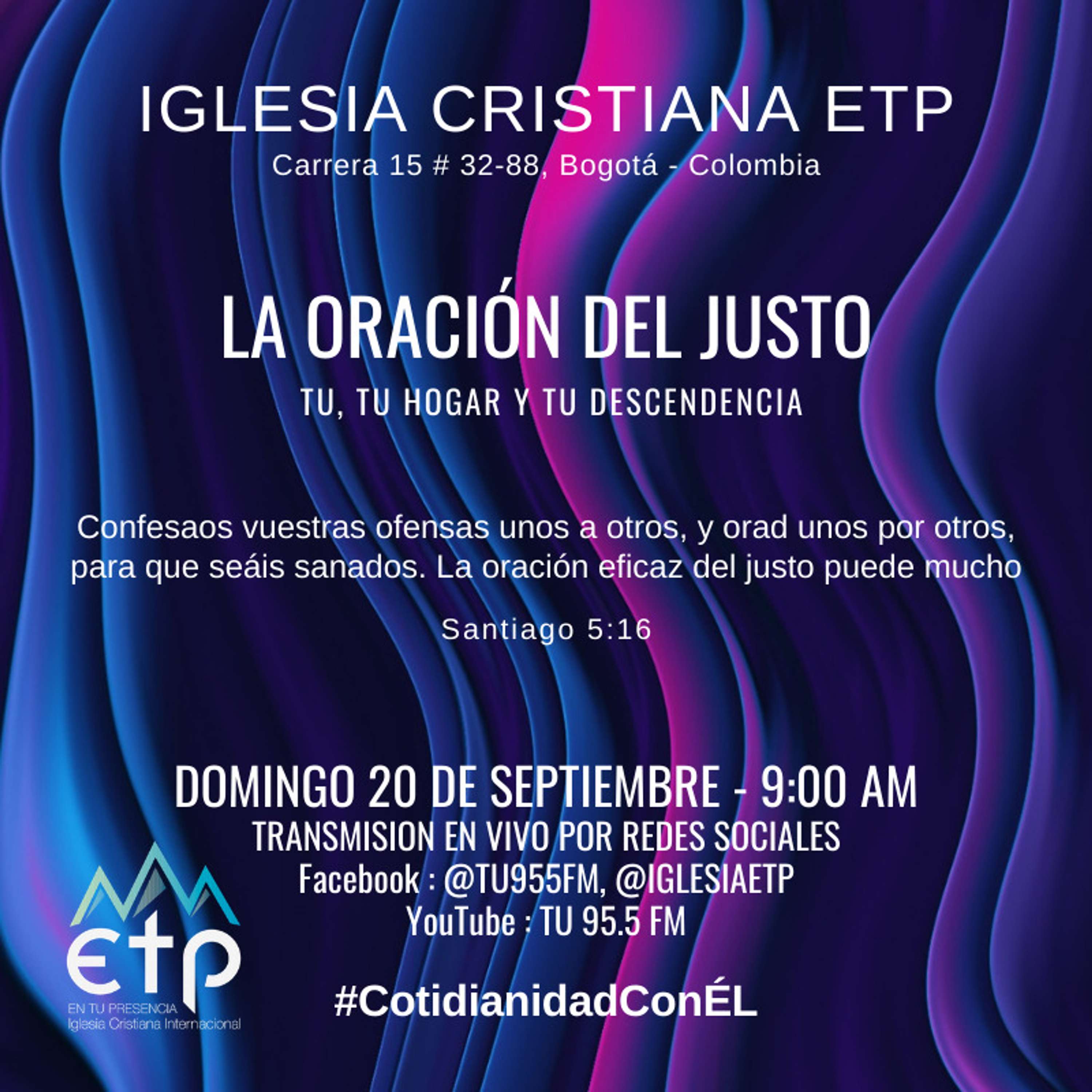 La Oración del Justo; Tu, Tu Hogar y Tu Descendencia