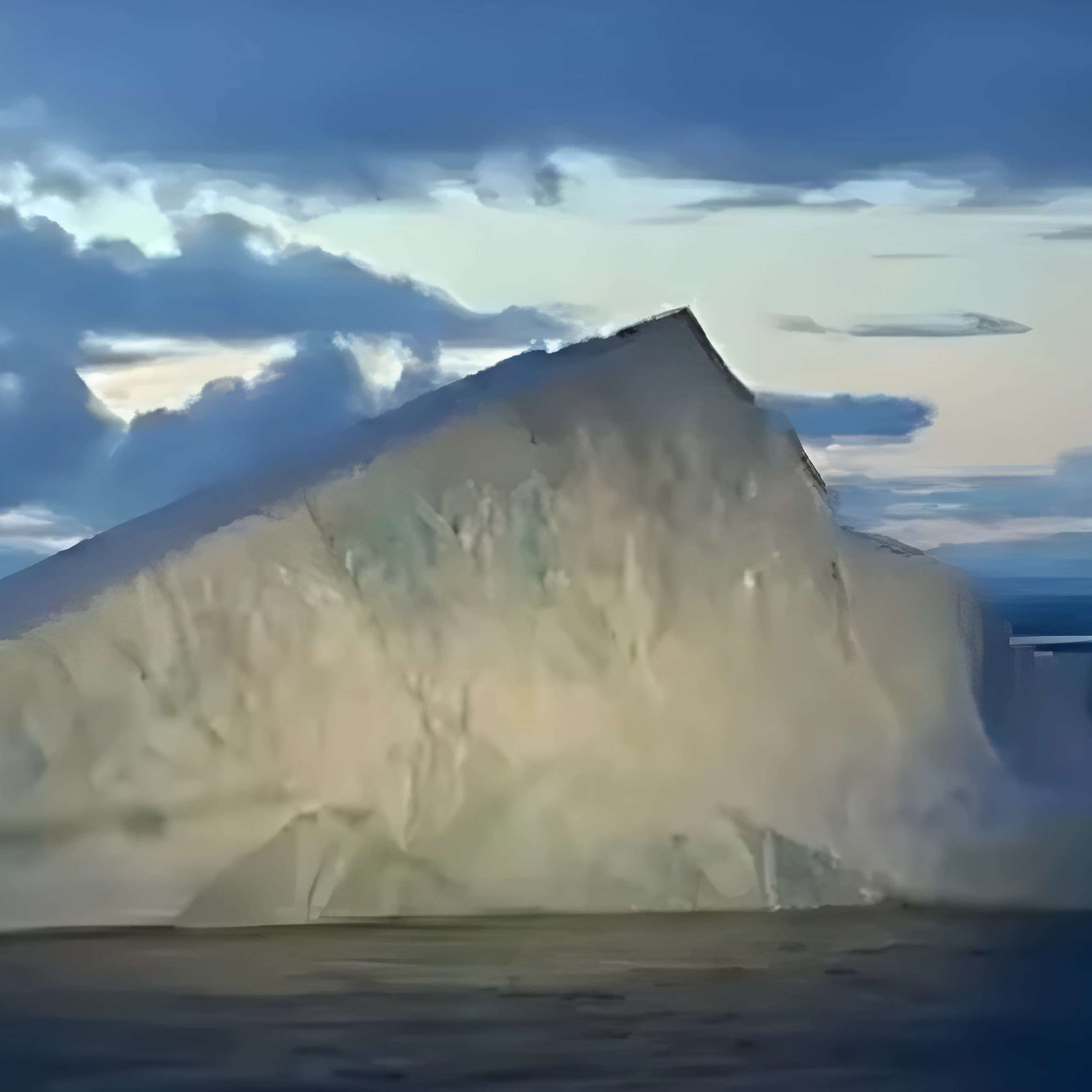 Учёные: из-за землетрясений в Арктике становится больше айсбергов