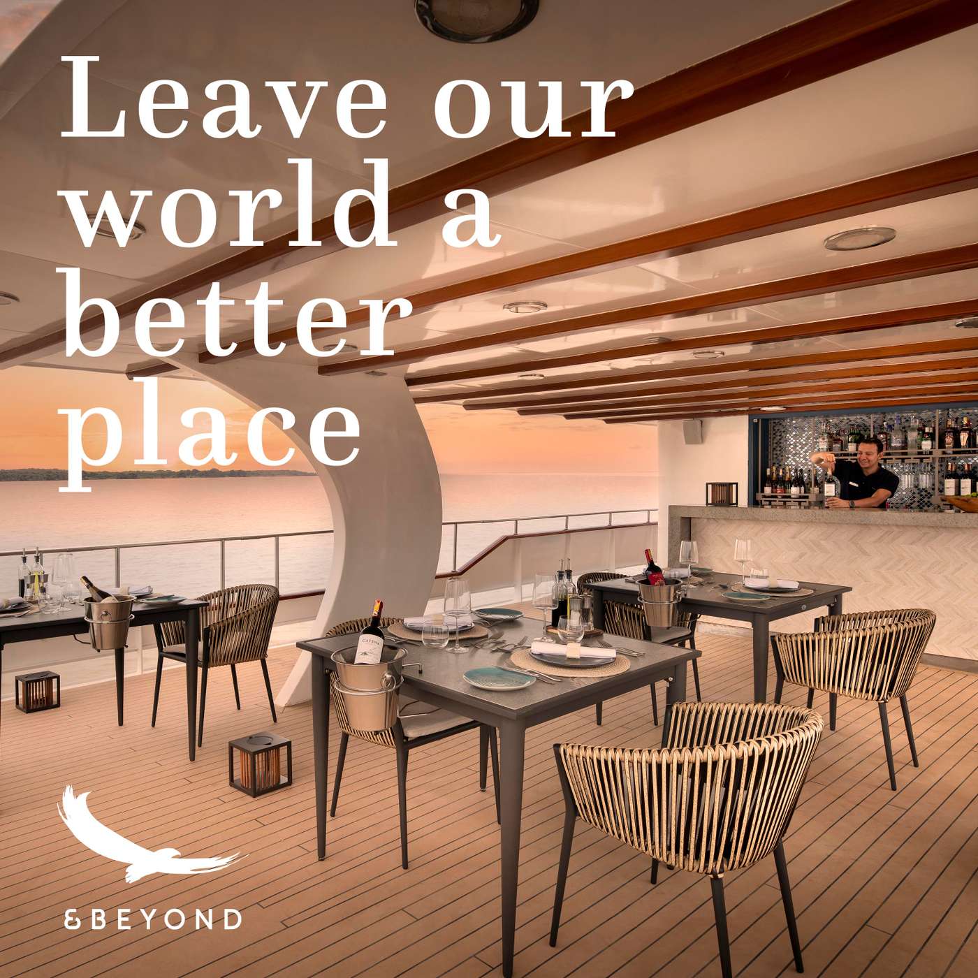 A touch of glamour in the Galapagos with Andrea Perez Hoyos