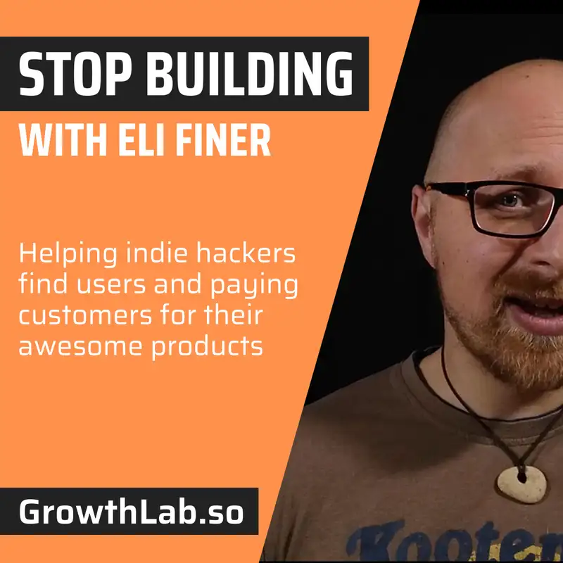 Stop Building with Eli Finer