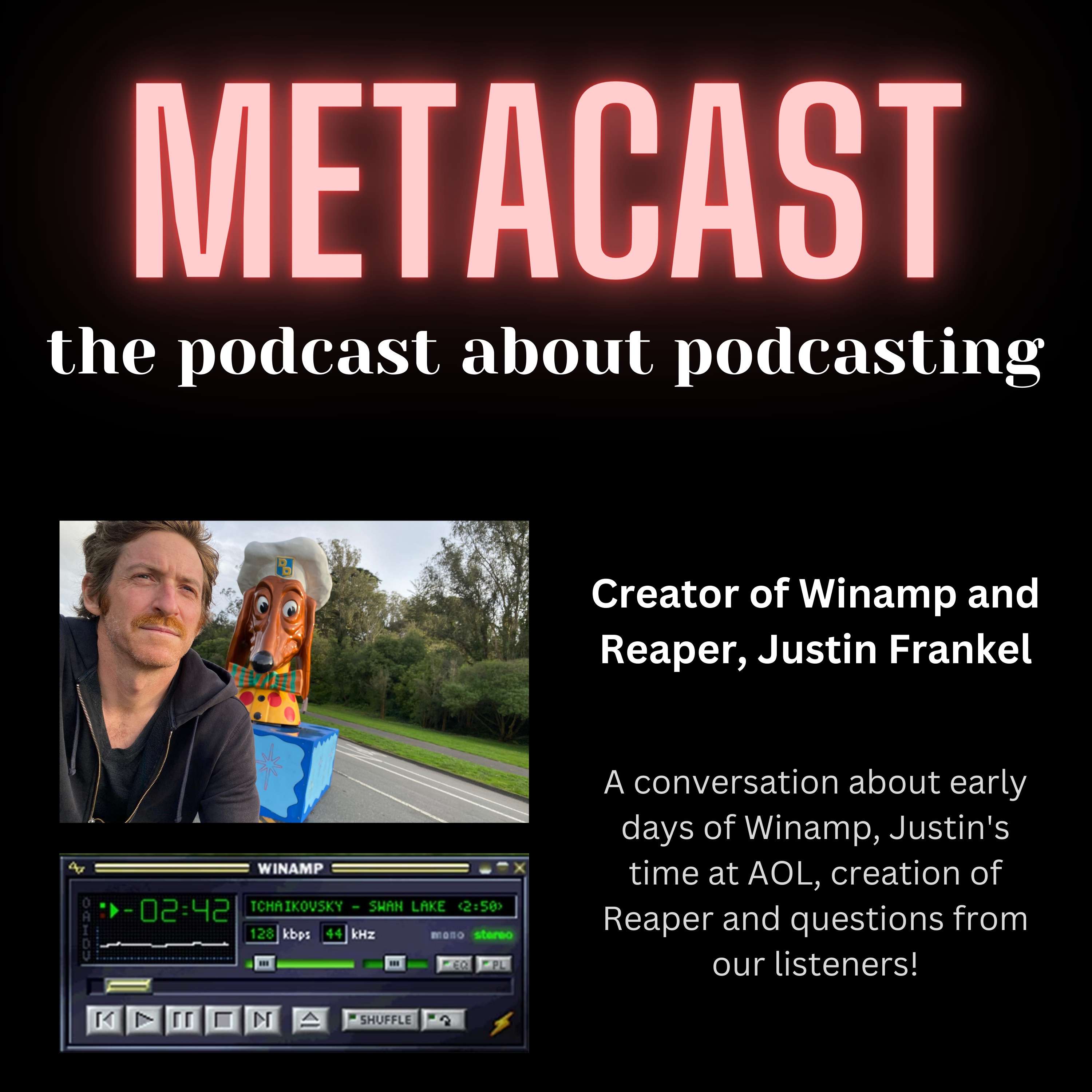 14. Creator of Winamp and Reaper, Justin Frankel - podcast episode cover