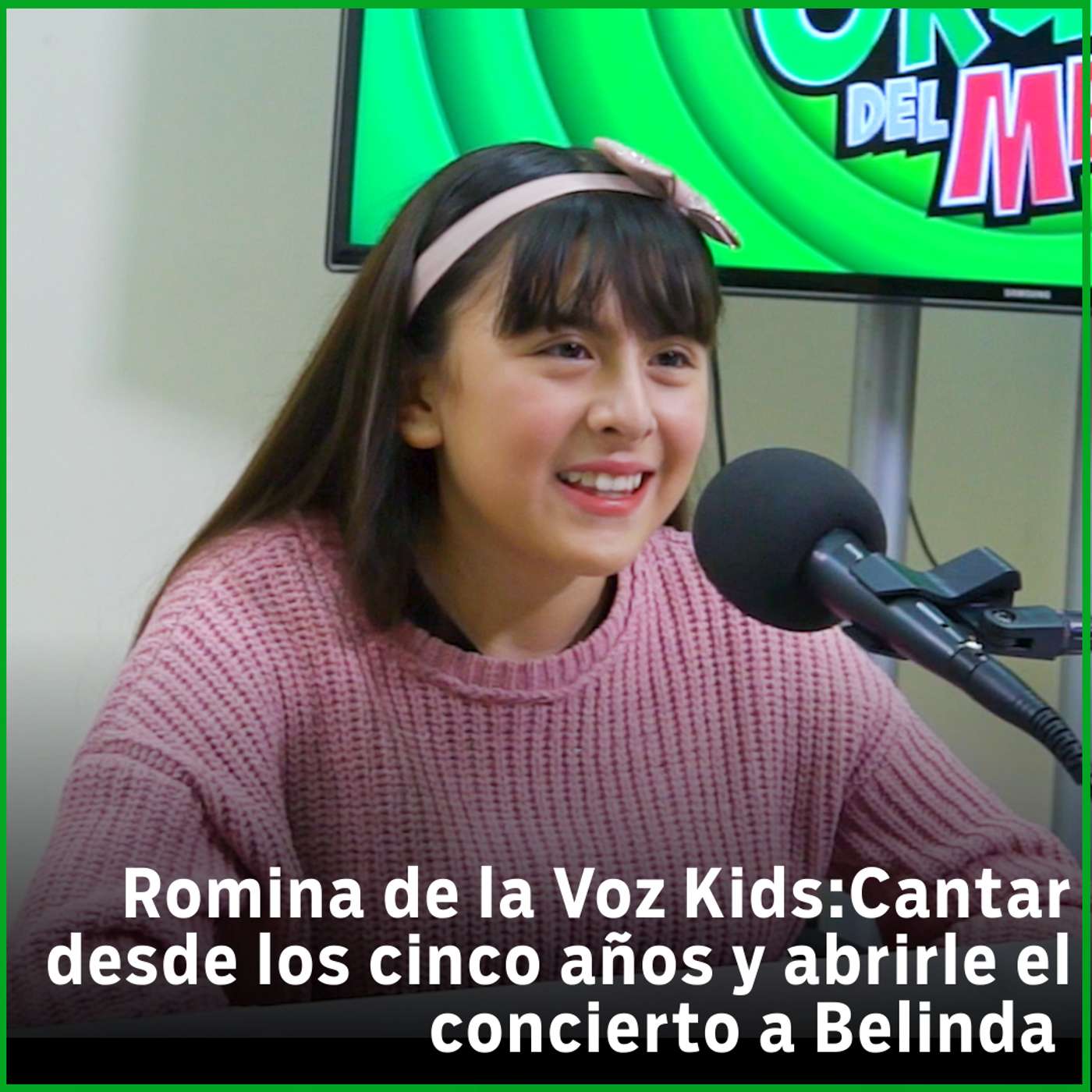 Romina de la Voz Kids: La cantante de León que conquistó la Voz Kids y el show de Belinda