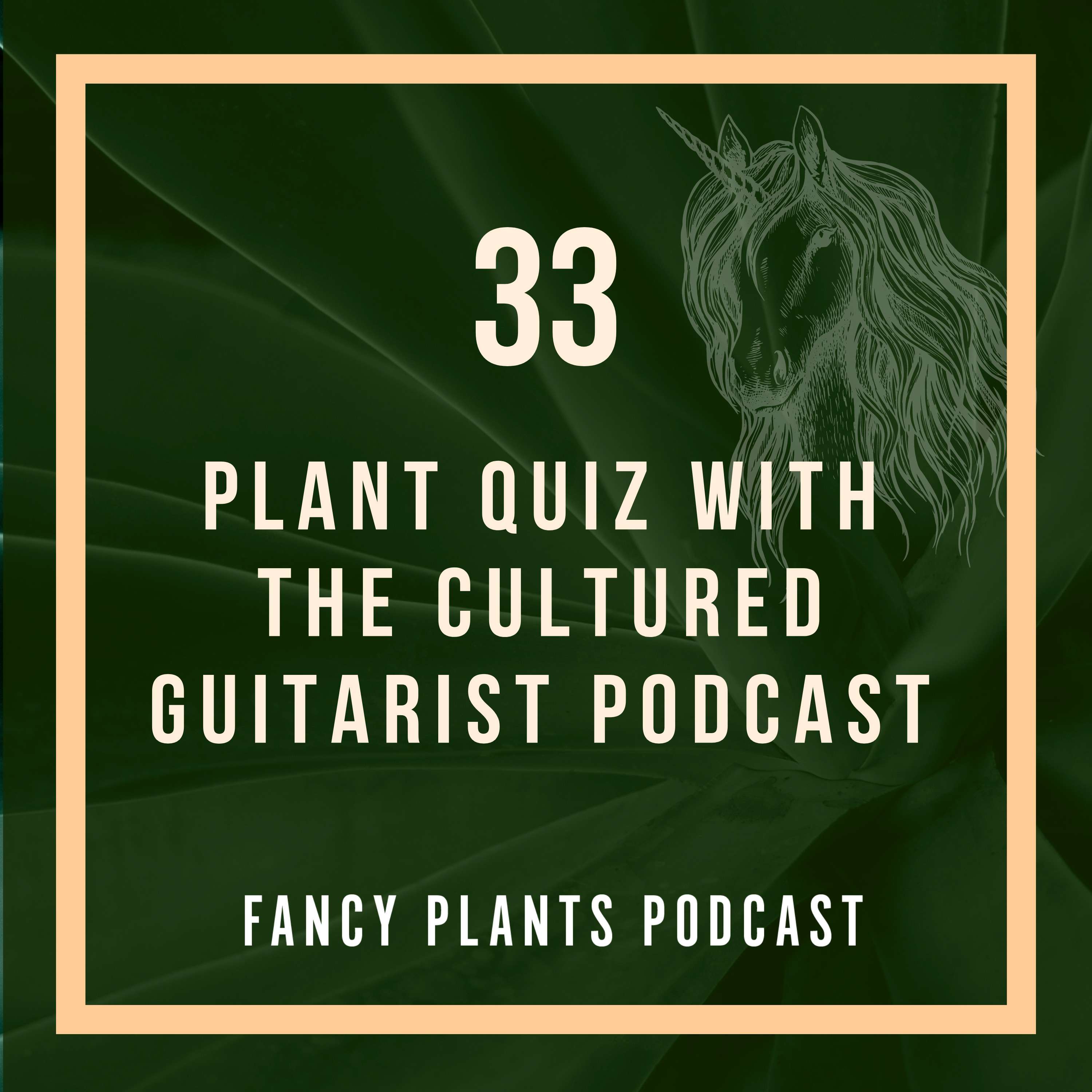 33. Plant Quiz With The Cultured Guitarist Podcast