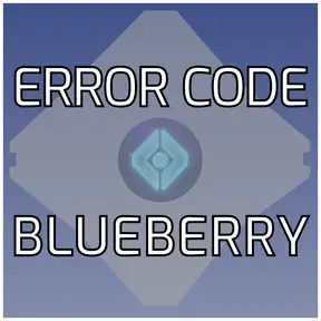 Error Code Blueberry