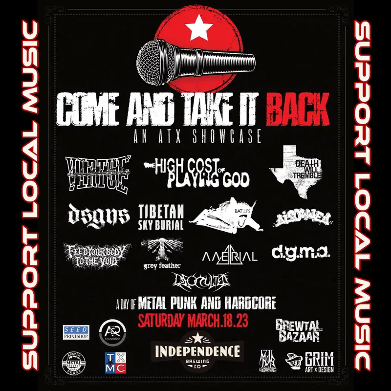 Come and Take It Back Showcase with TXMC and Grim ATX