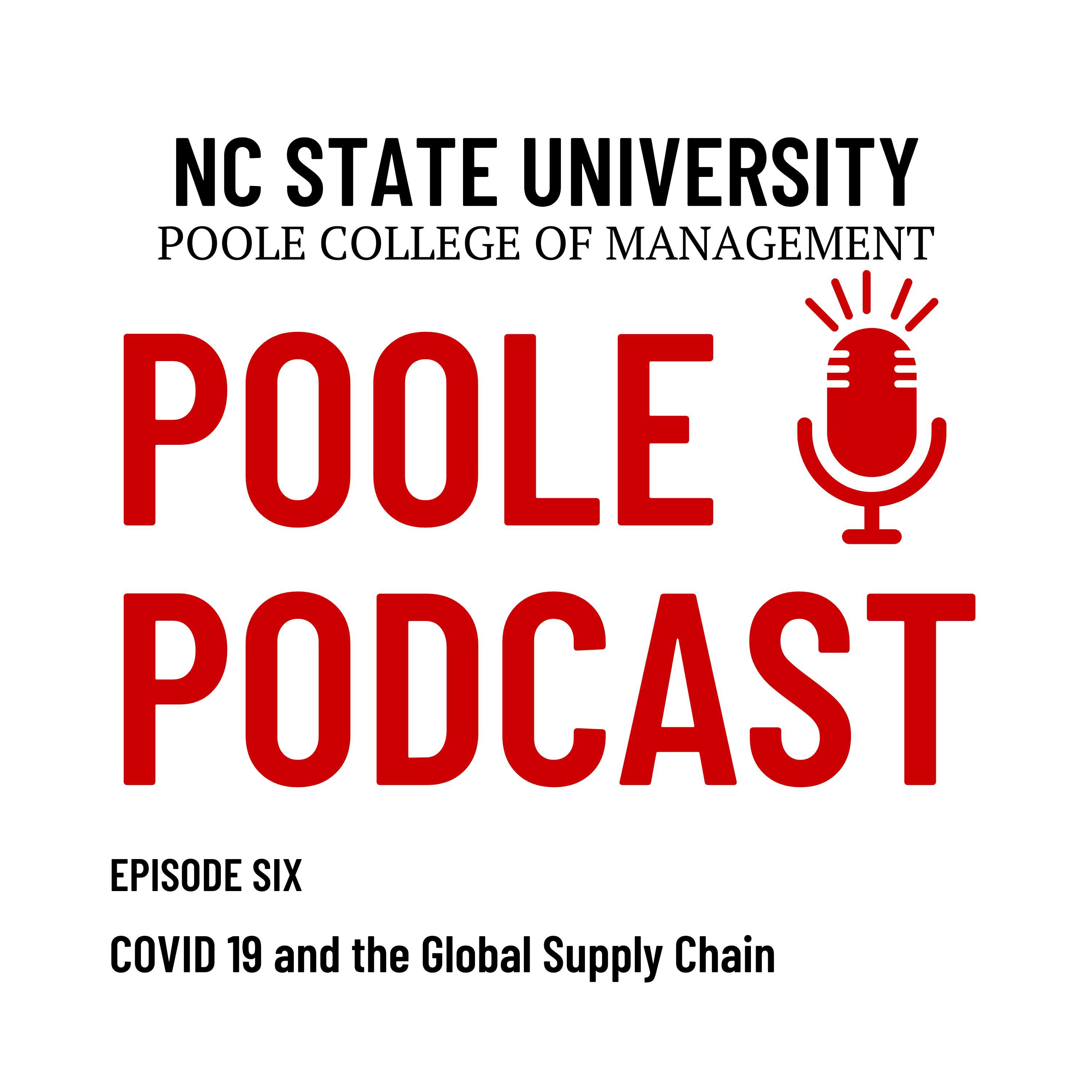 Lessons Learned: COVID 19 and the Global Supply Chain, with Rob Handfield and Joydeep Ganguly