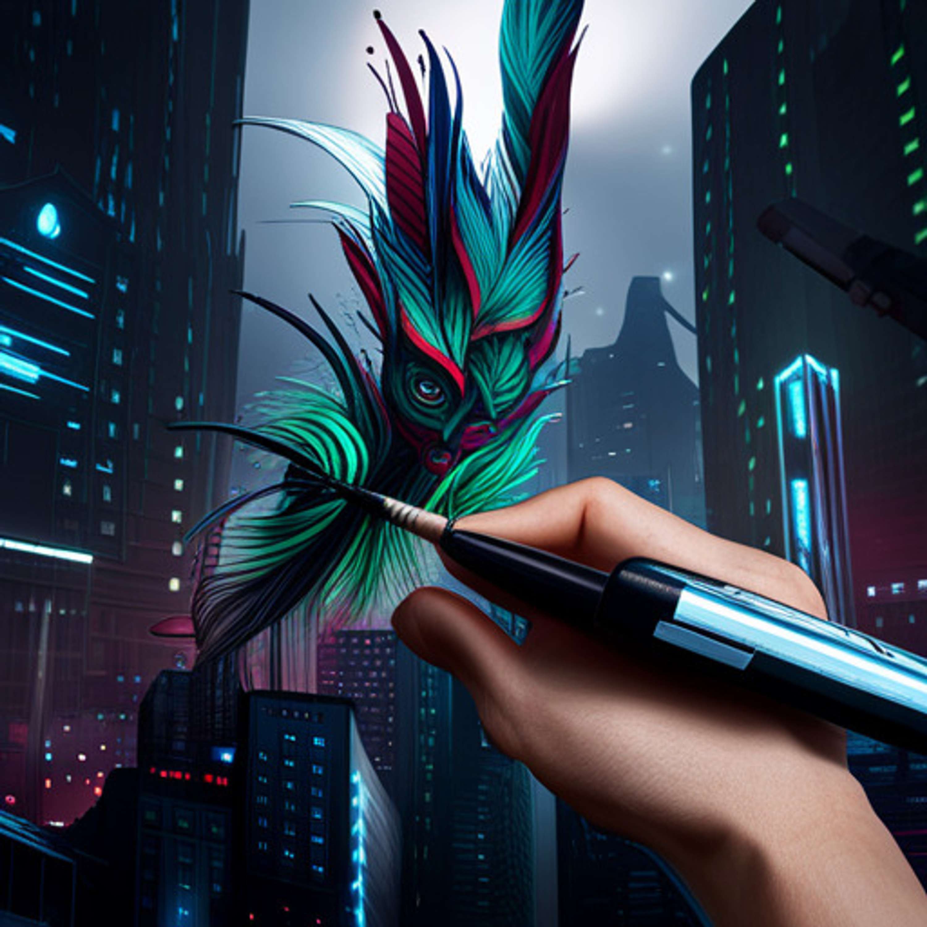 Unleash Your Artistic Creativity: Temu Feather Pen Set Review