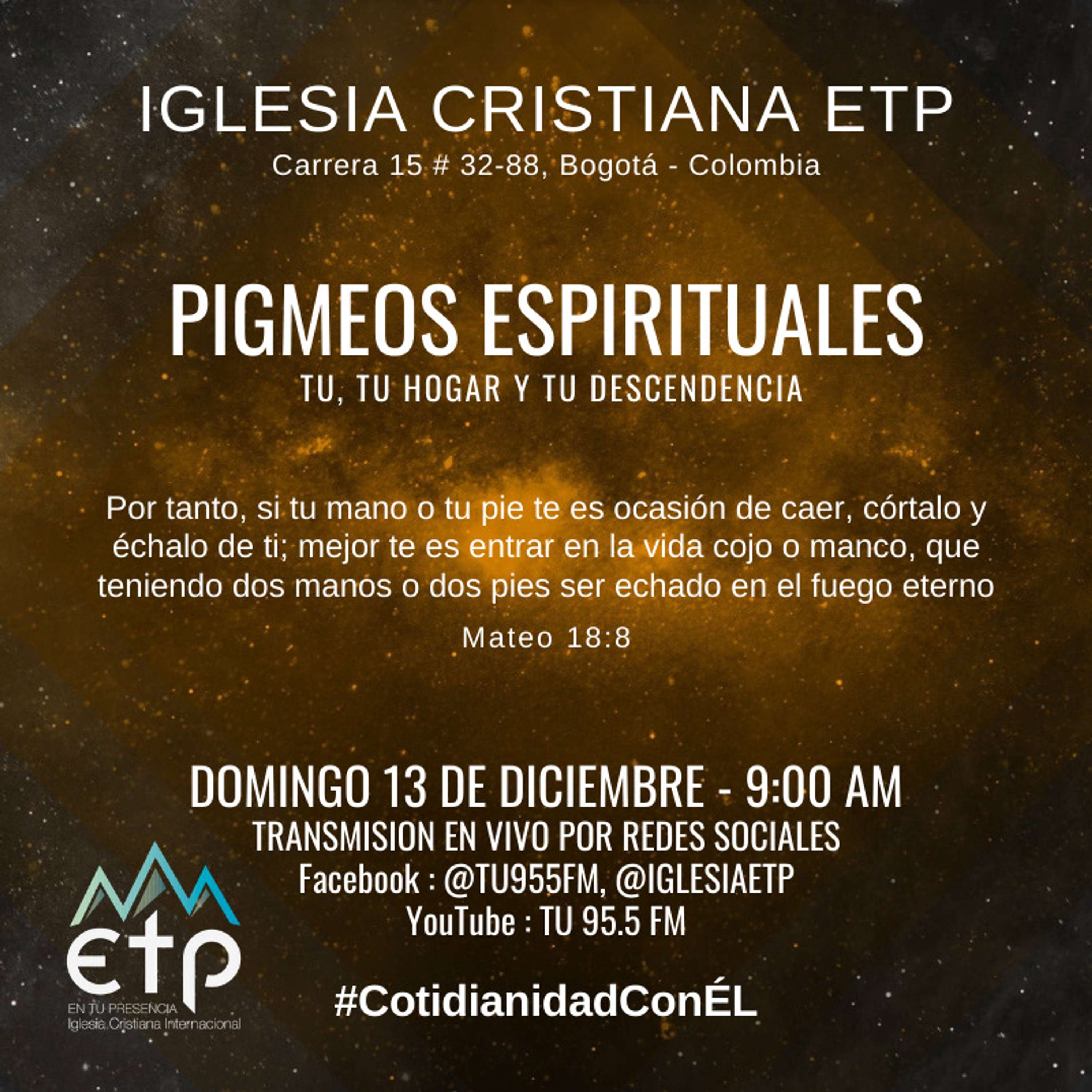 Pigmeos Espirituales; Tu, Tu Hogar y Tu Descendencia