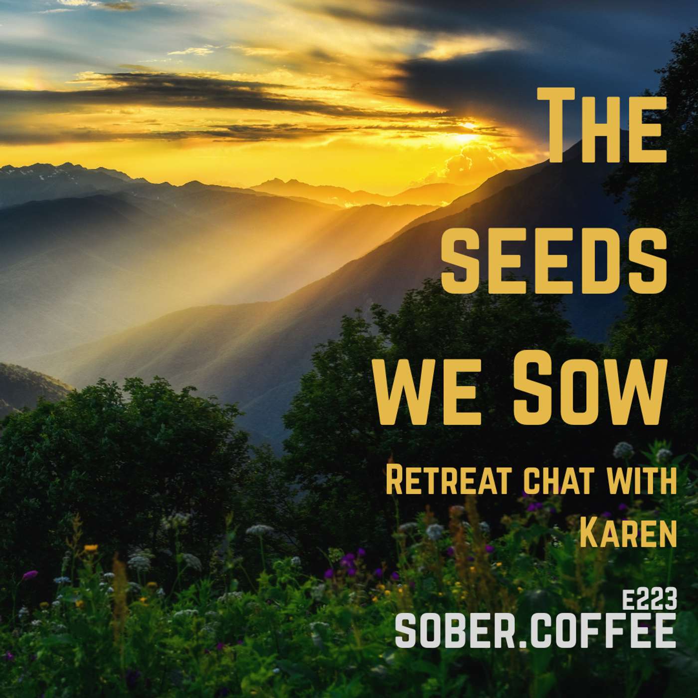 The seeds we sow - retreat chat with Karen