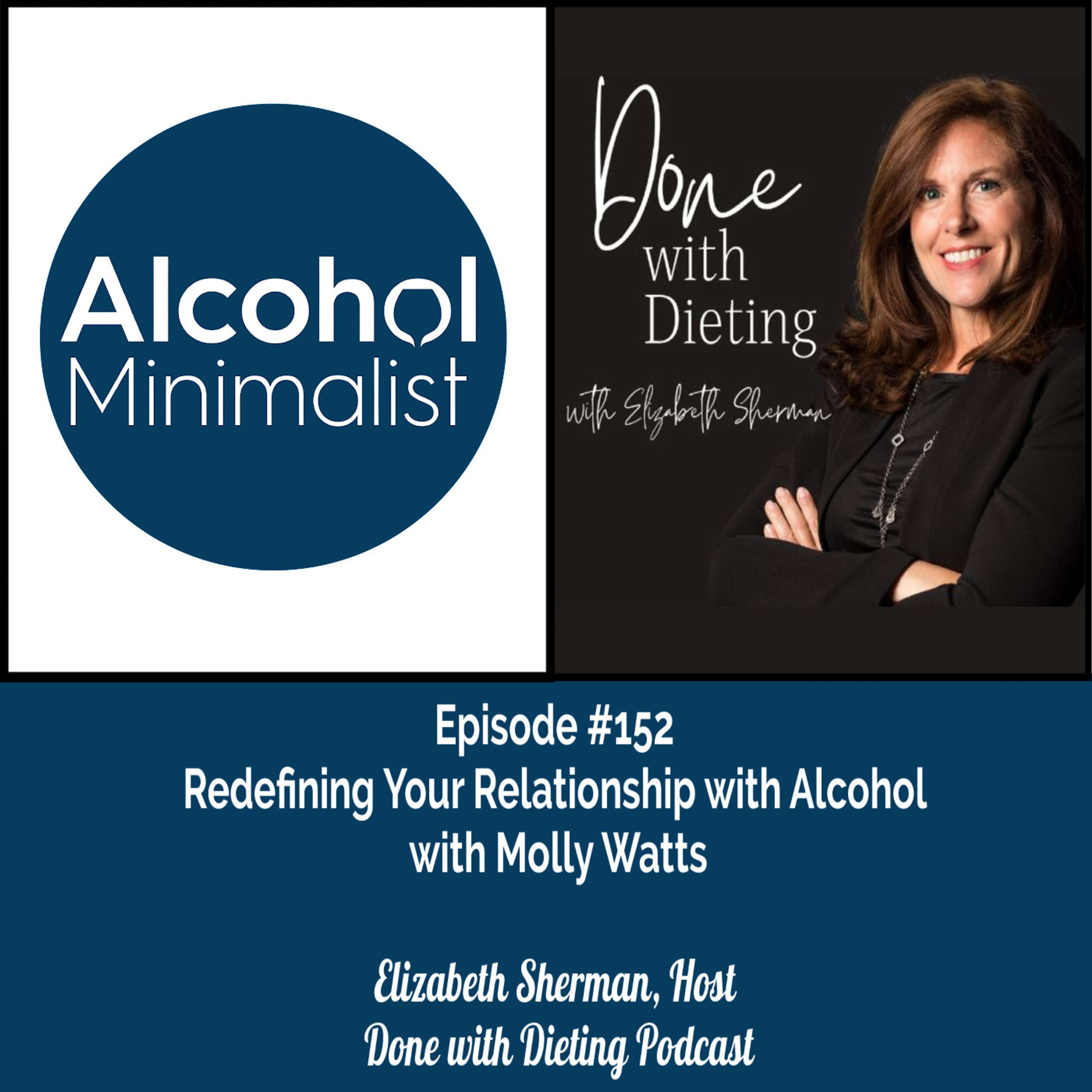 cover of episode Redefining Your Drinking: Molly Watts on the Done with Dieting Podcast