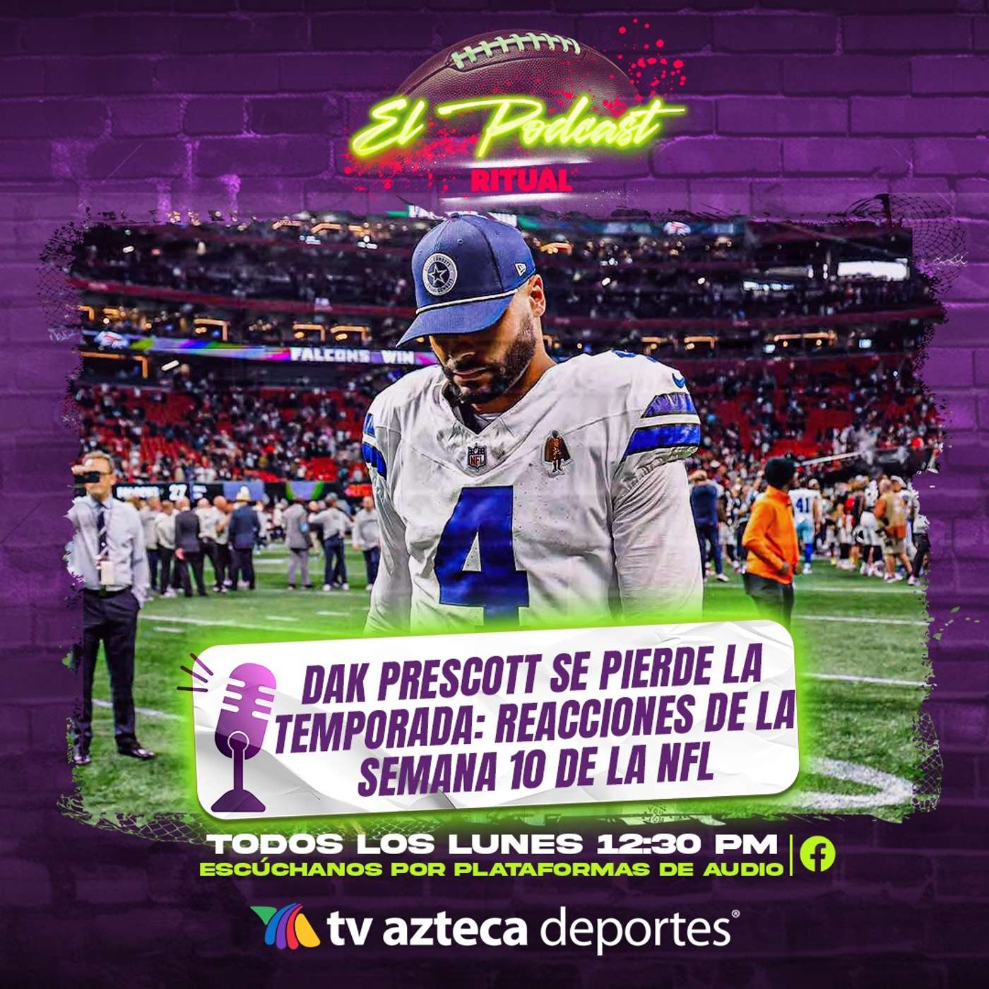 ¡Dak Prescott fuera el resto de la temporada!: Reacciones Semana 10 de la NFL