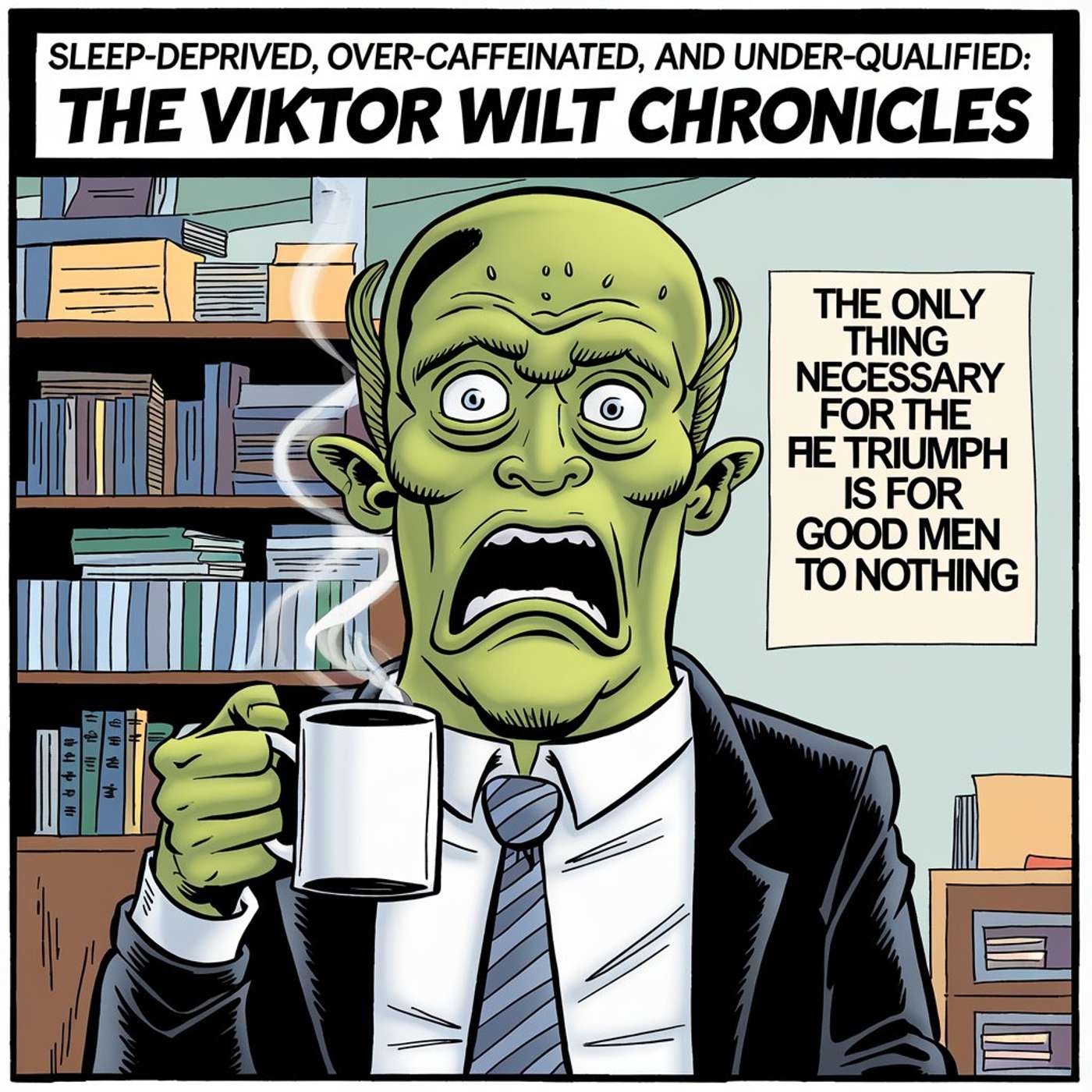 #0189 - Sleep-Deprived, Over-Caffeinated, and Under-Qualified: The Viktor Wilt Chronicles - 04/29/2025