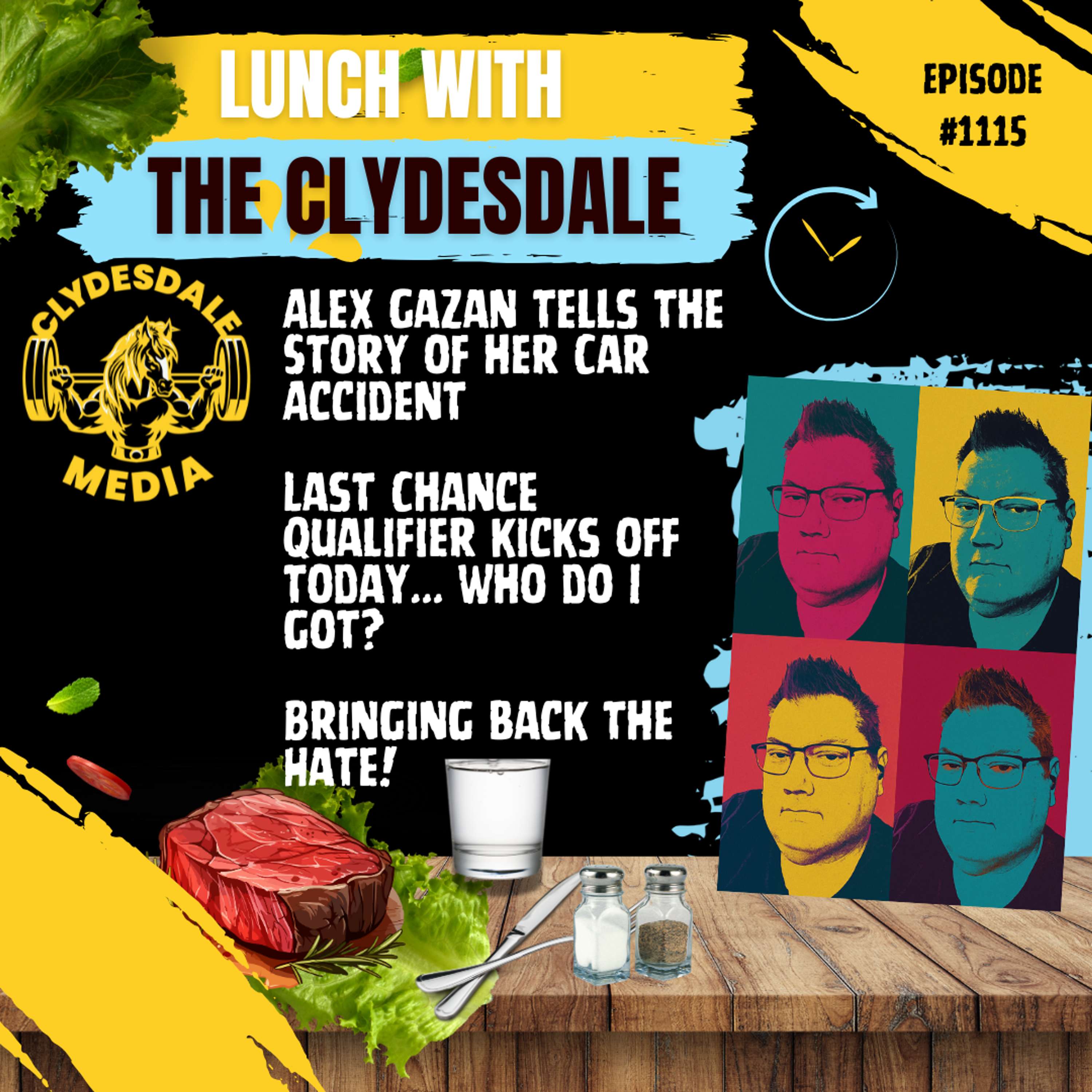 Lunch with the Clydesdale -  Alex Gazan Tells Her Story