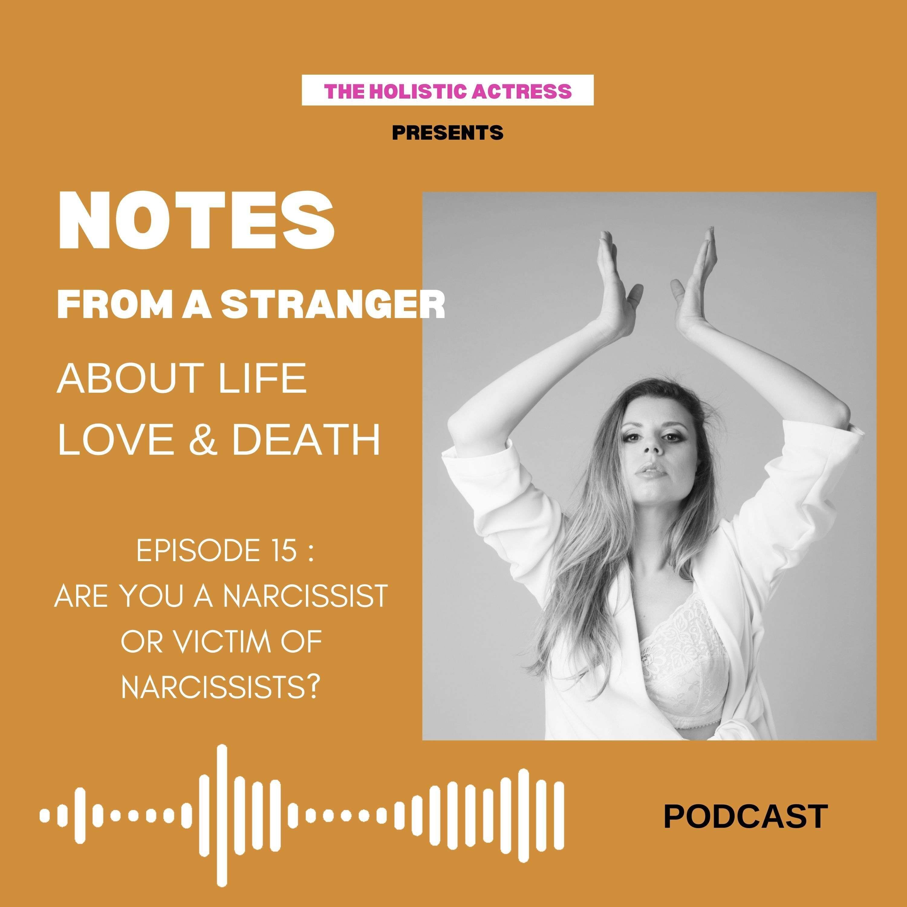 NOTES from a stranger about life, love and death
