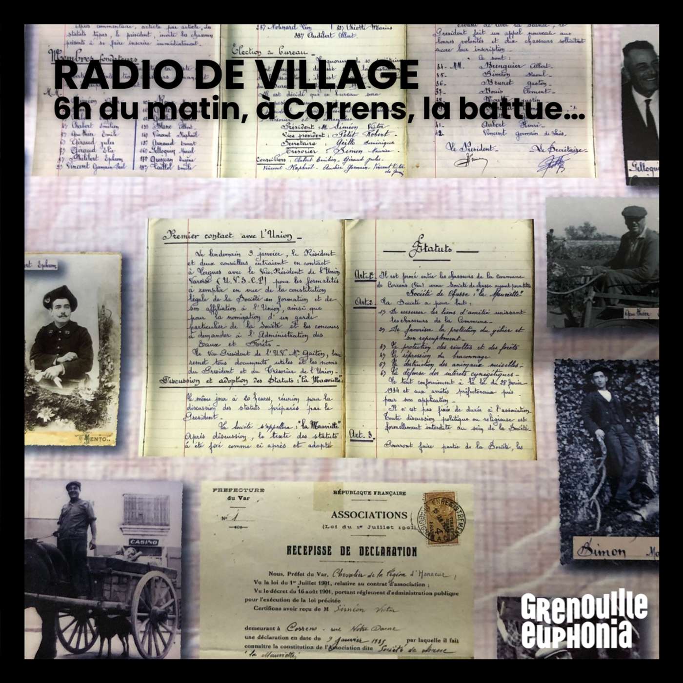 6h du matin, à Correns, la battue... 6h du matin, à Correns, la battue...