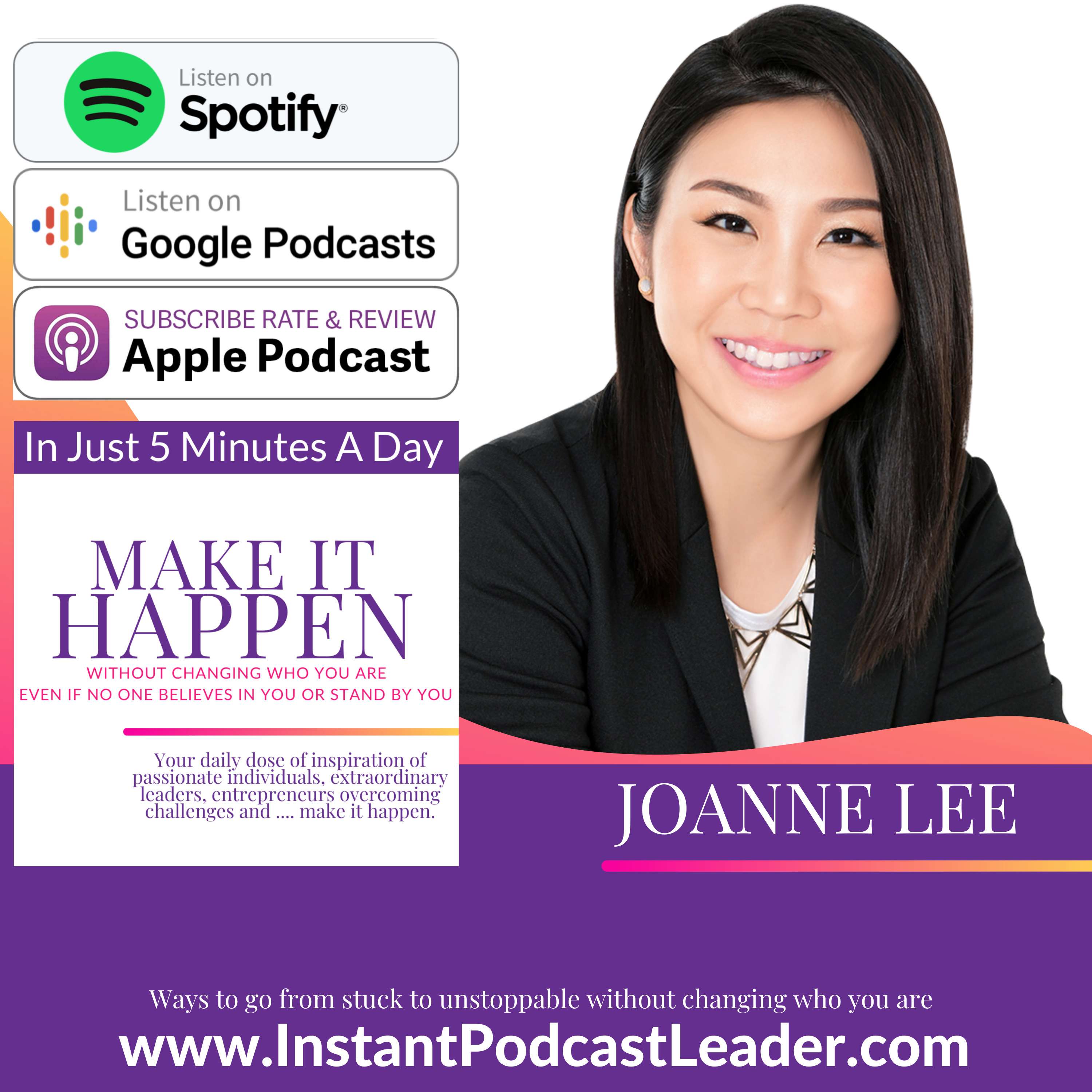 Pilot Episode: MIH_EP01 Joanne Lee Podcast Coach and Award-Winning Podcast Host