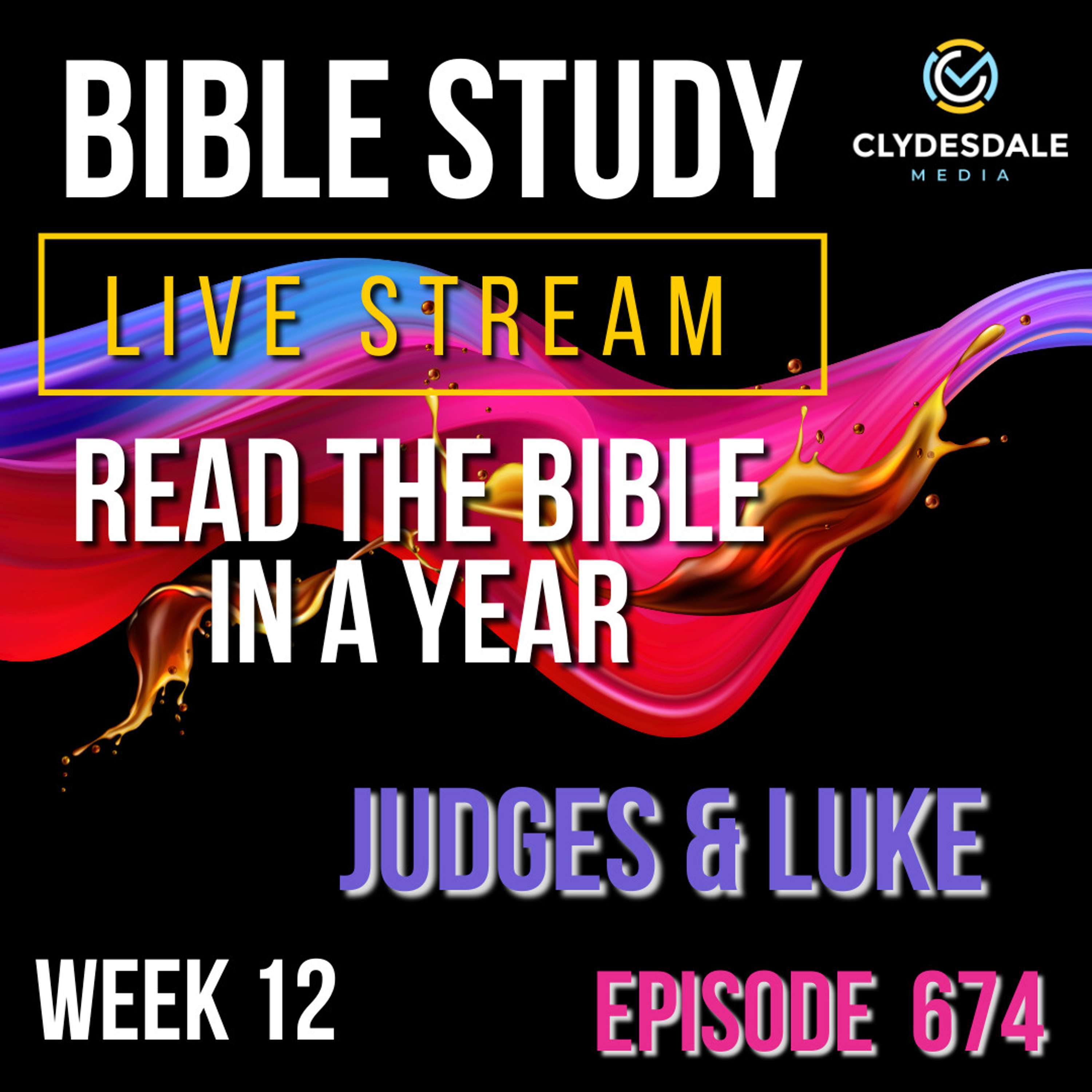 Clydesdale Bible Study - Judges and Luke