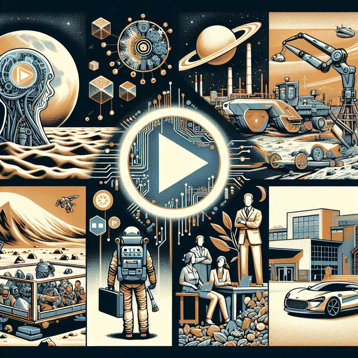 YouTube's AI Content Breach, Lunar Colony Prospects, Musk's Texas Move, New Models from Mistral, Amazon Worker Safety Controversy, Hugging Face's SmolLM Launch