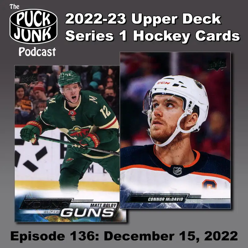 2022-23 Upper Deck Series One Hockey Cards