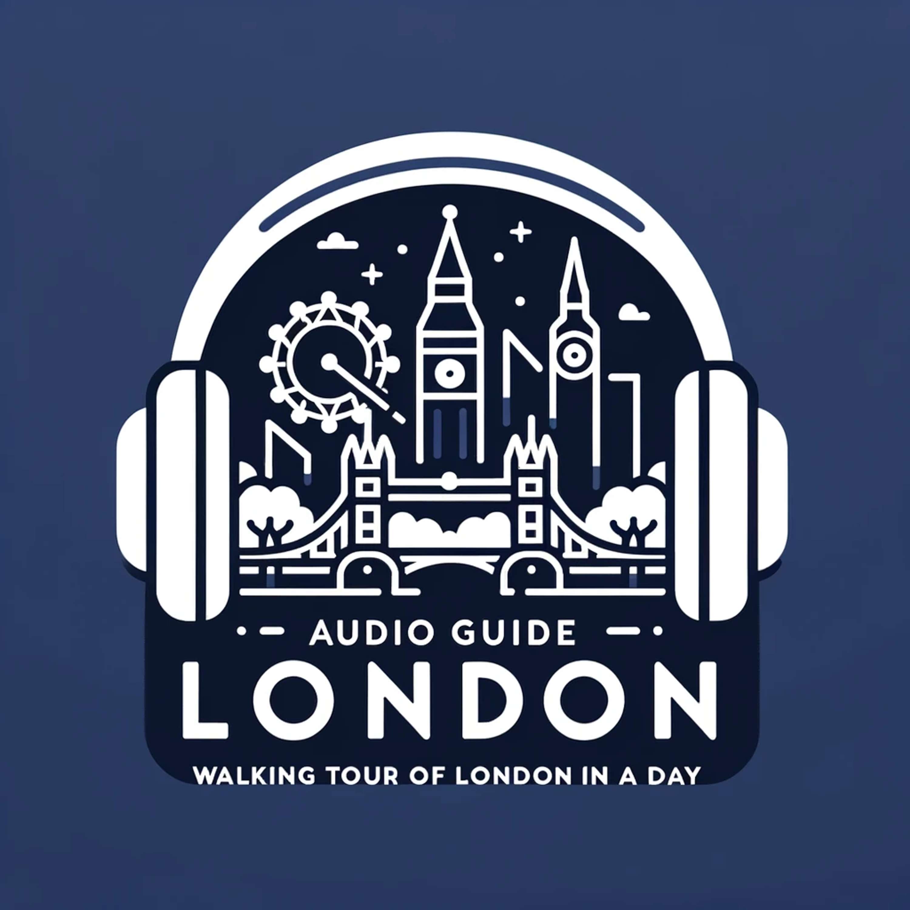 Audio Guide London | Walking Tour of London in a Day  - podcast cover