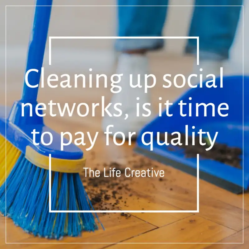 Is it time to pay for good quality social networks?