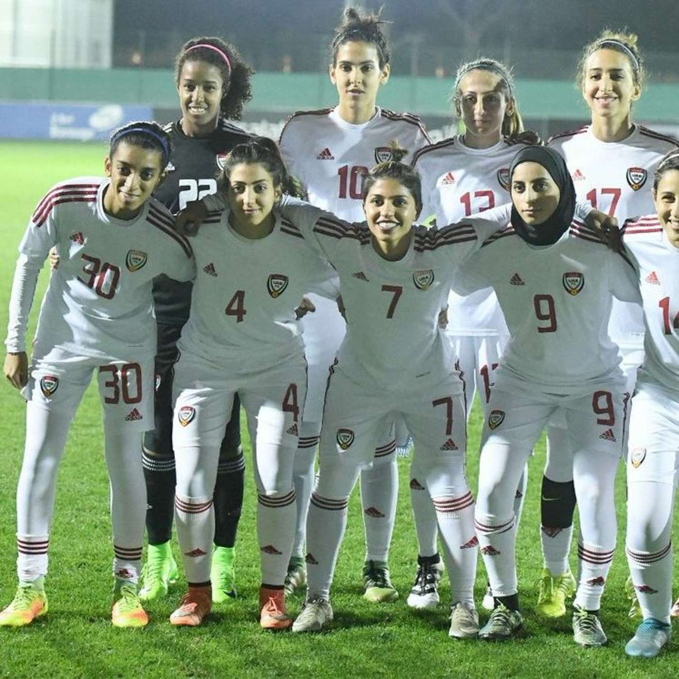 197 -The UAE national team footballers on national day. (2.12.2020)