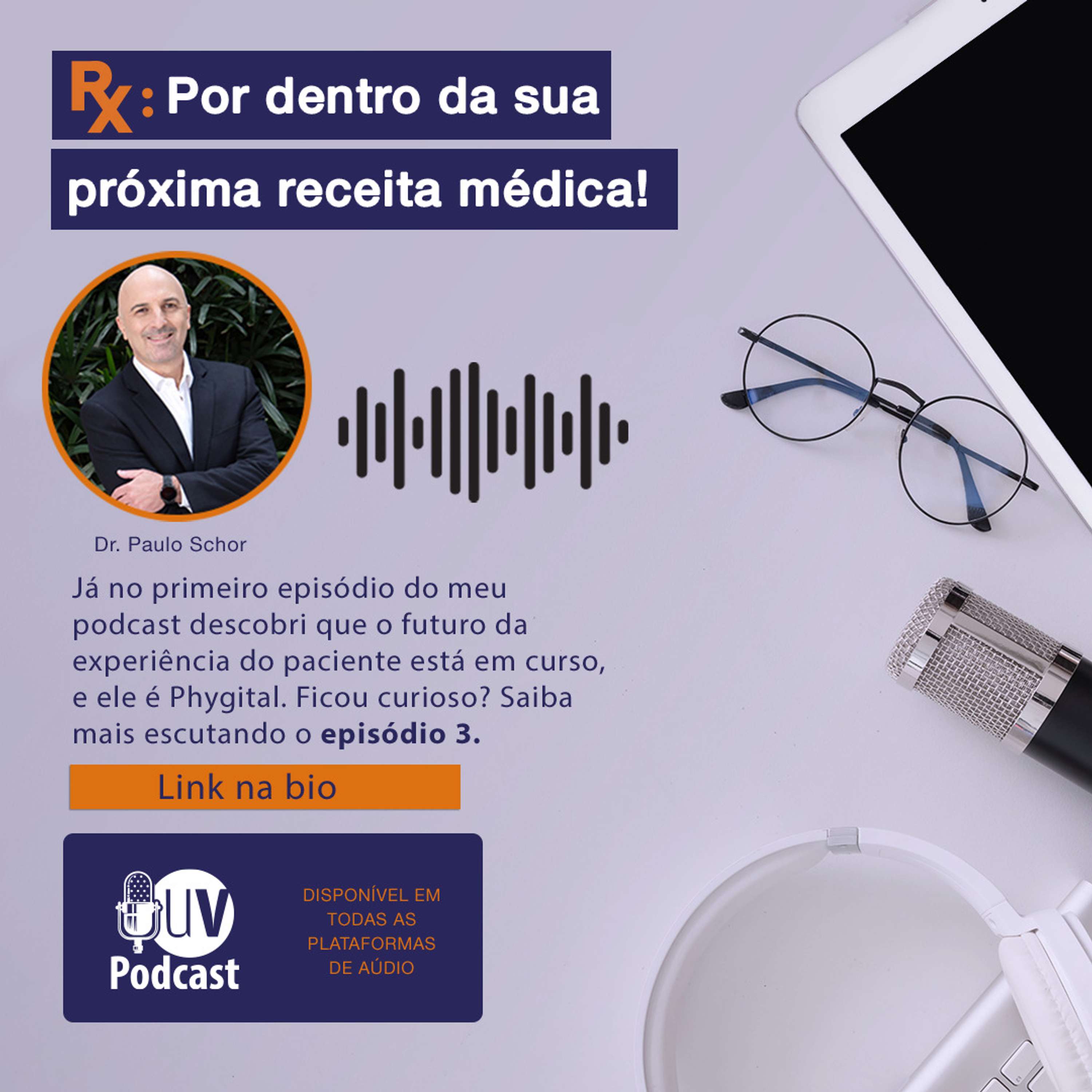 Ep. 03| Programa Rx| Paulo Schor repercussão do papo com a Dra Ana Claudia Pinto