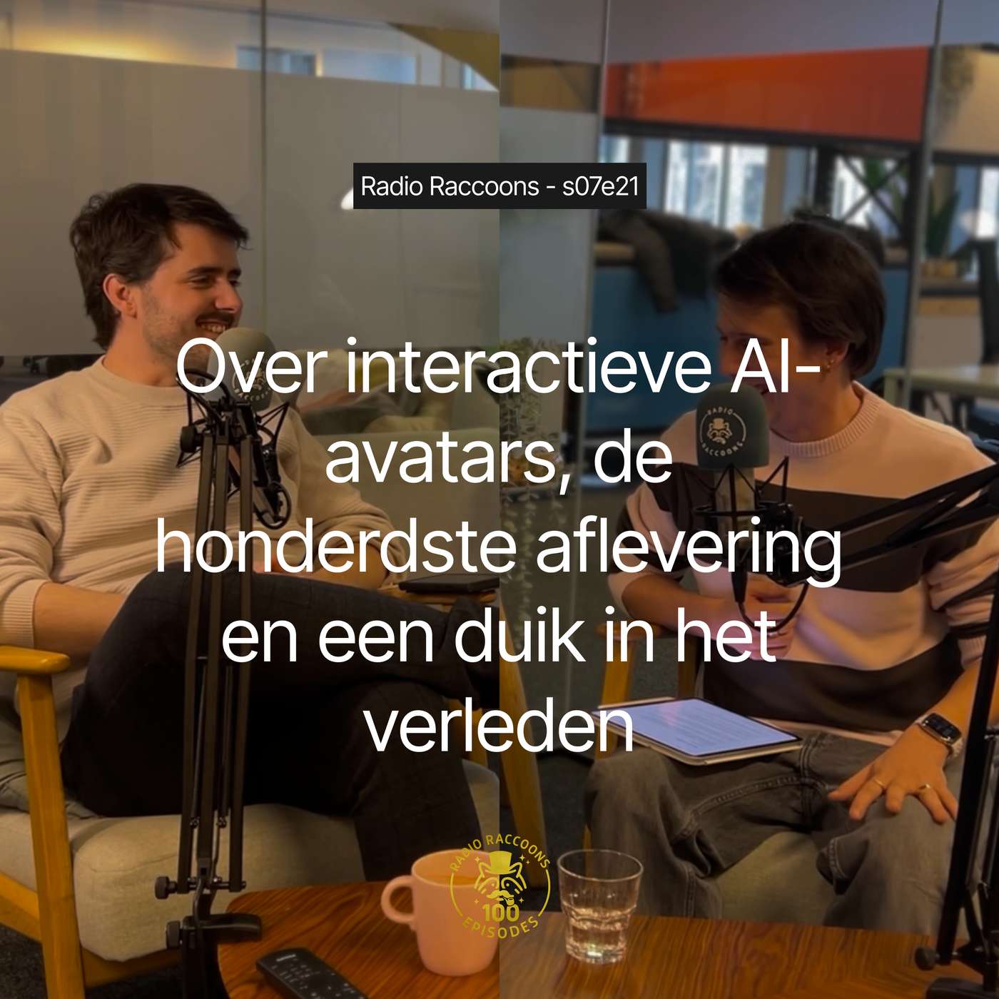 S07E21 - Over interactieve AI-avatars, de honderdste aflevering en een duik in het verleden