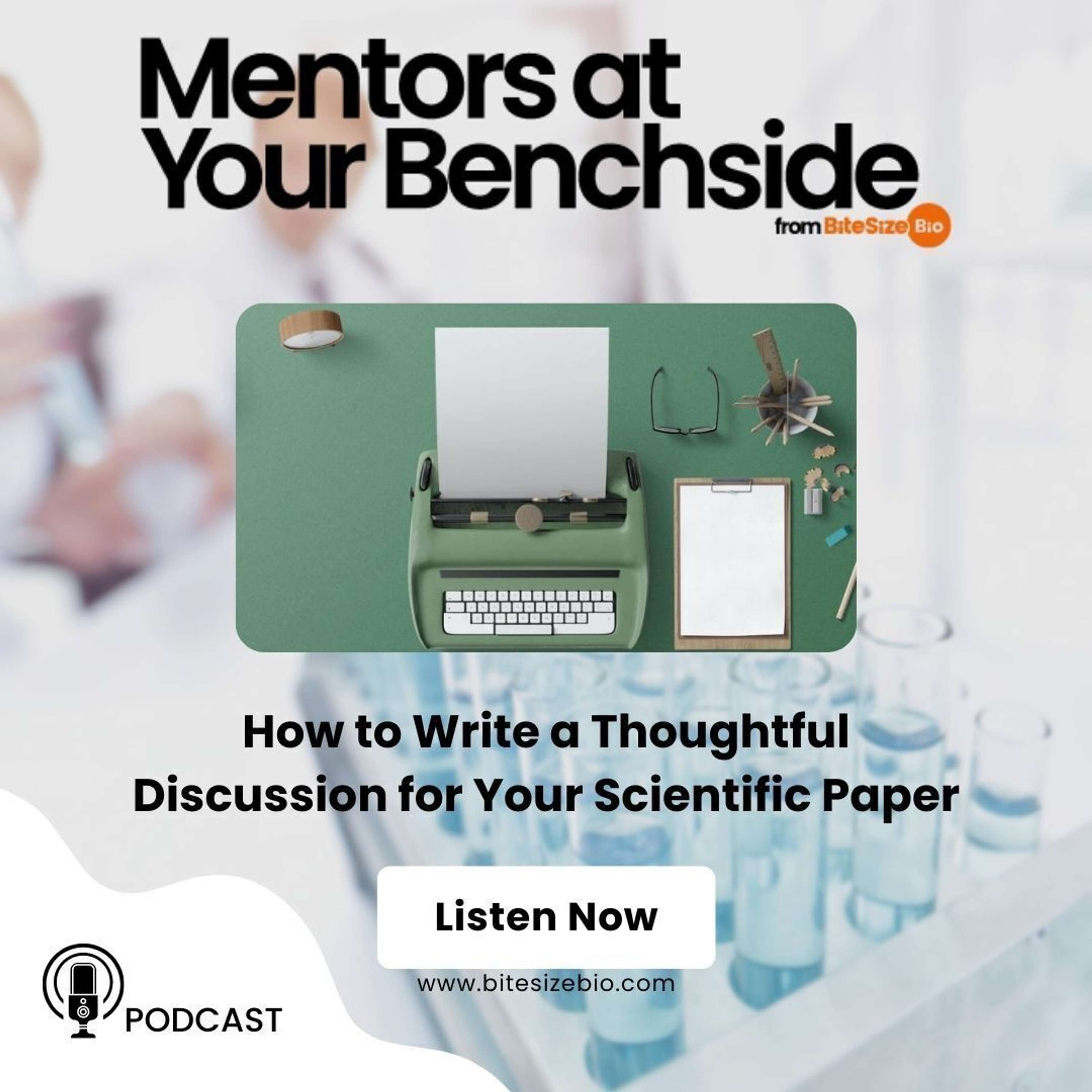 Mentors at Your Benchside