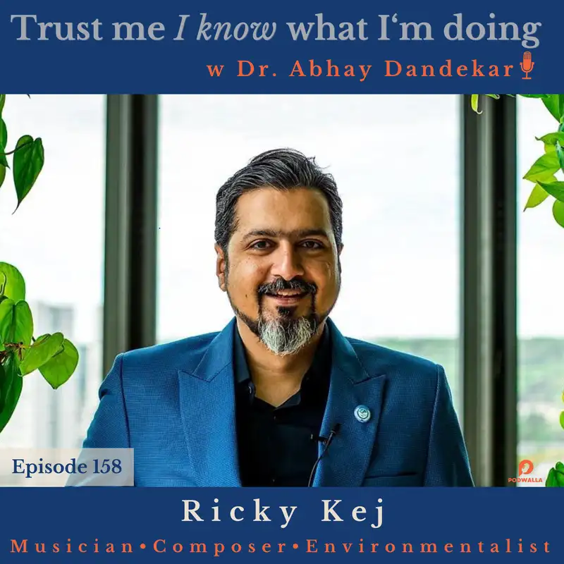 Ricky Kej...on music as an extension of his personality and beliefs