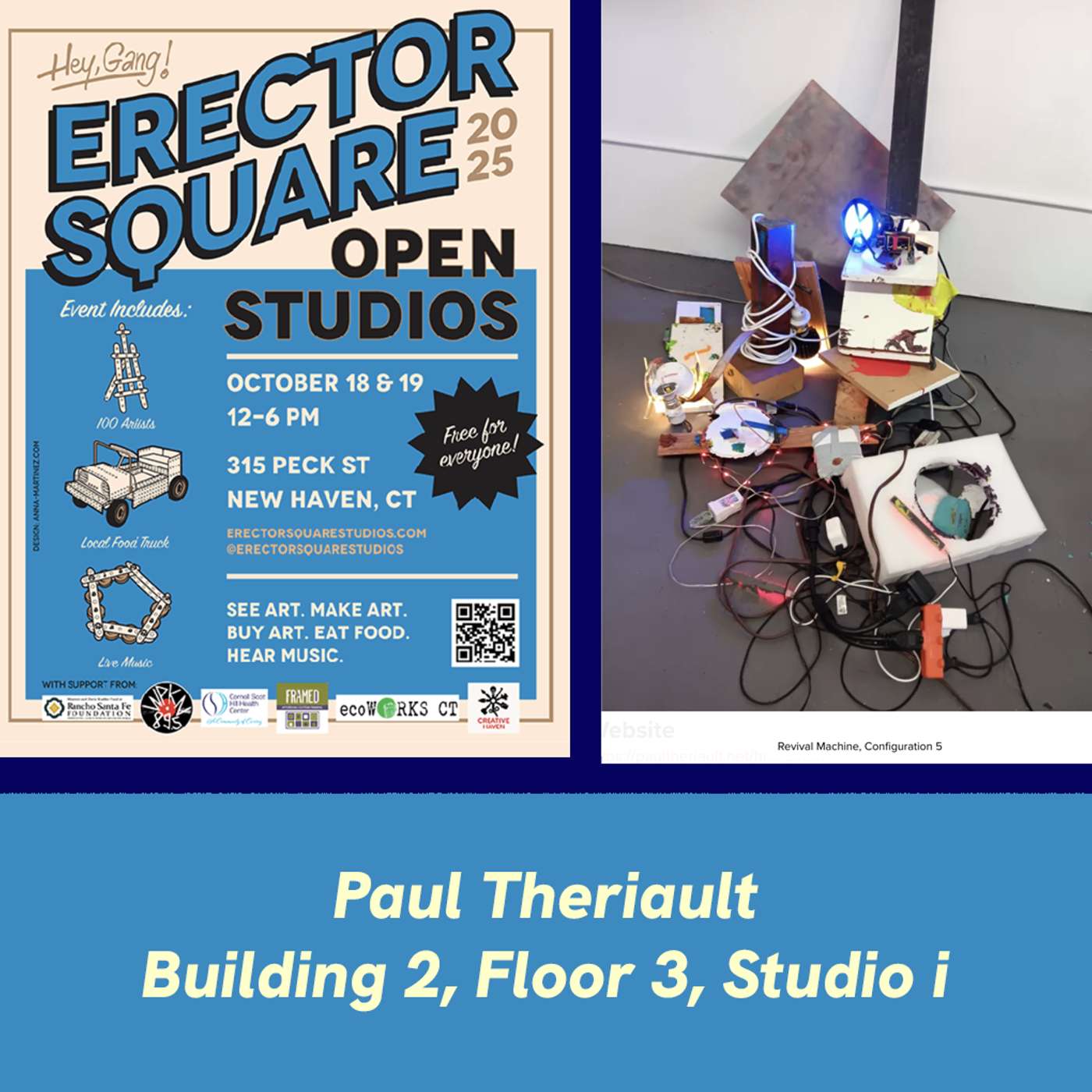 Erector Square Open Studios 2025—Interview with Artist Paul Theriault