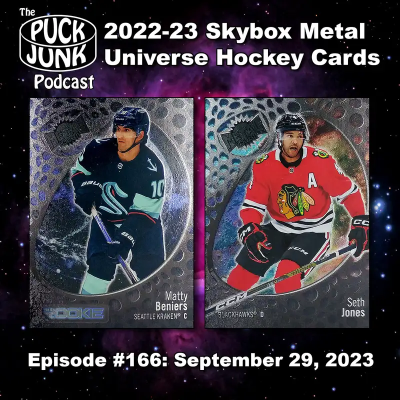 2022-23 Skybox Metal Universe Hockey Cards
